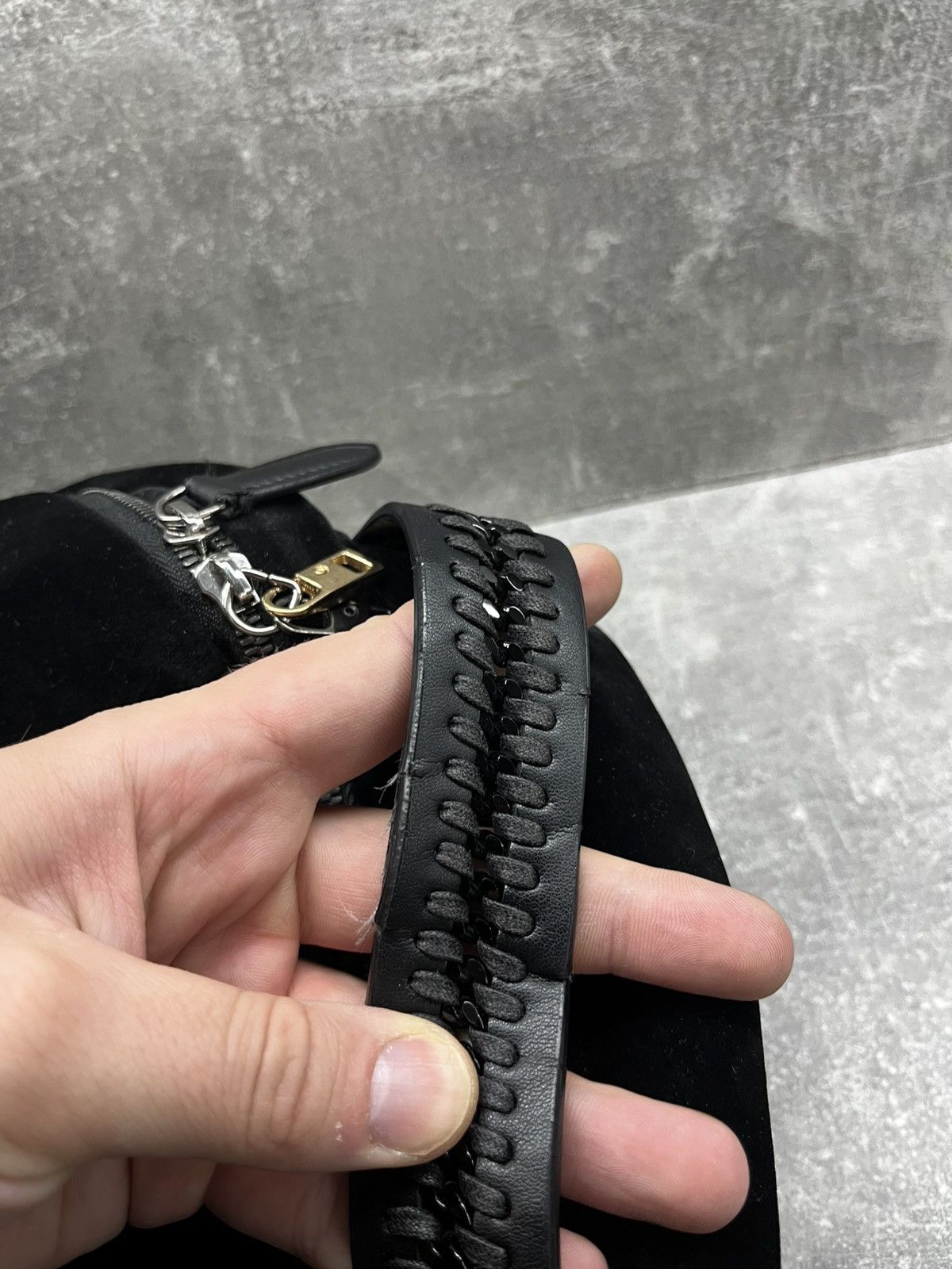 Hysteric Glamour × Stella McCartney STELLA MCCARTNEY Black Velvet bag Size ONE SIZE - 8 Thumbnail