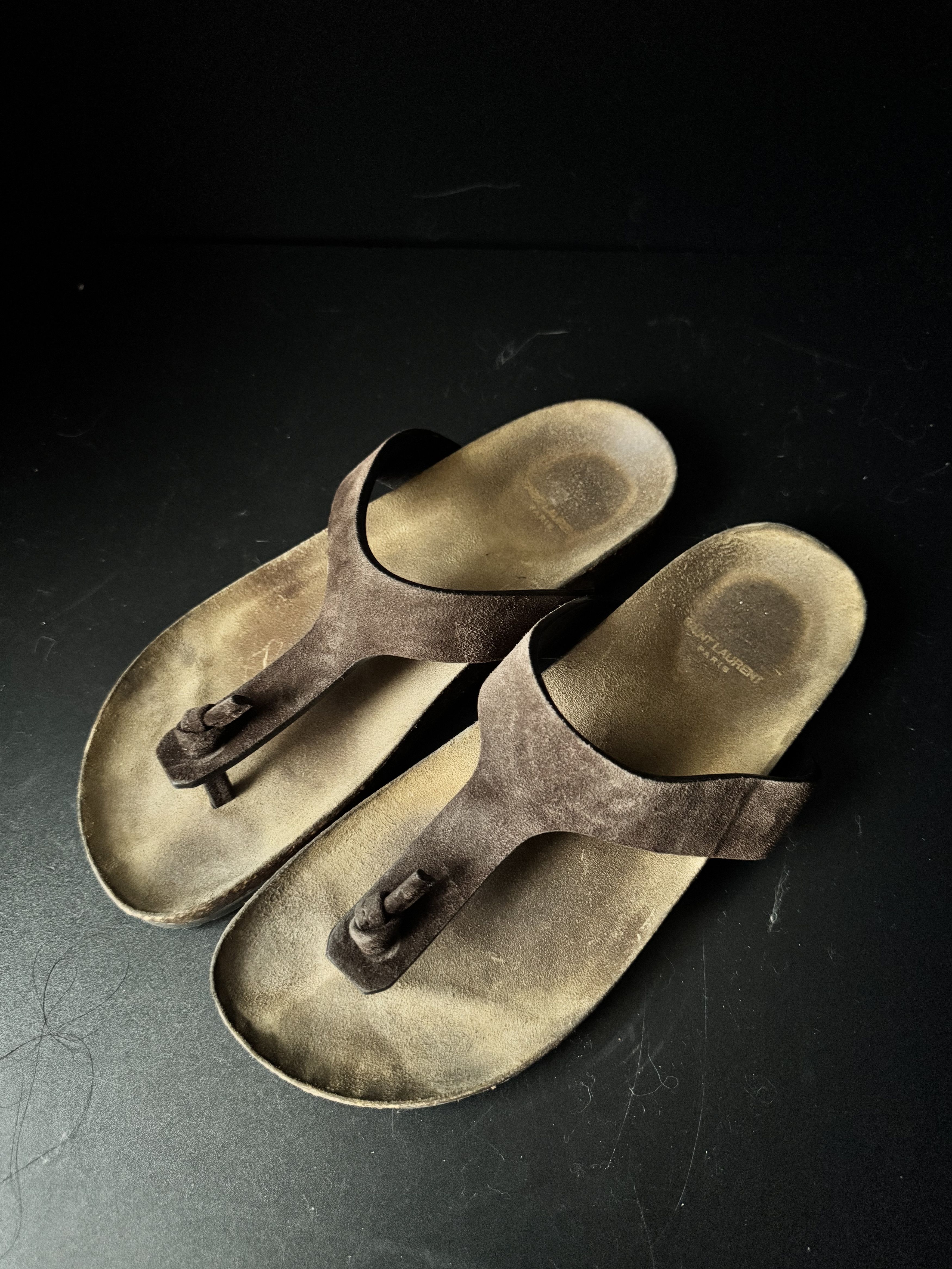 Saint Laurent Fabrice Sandals, view 4