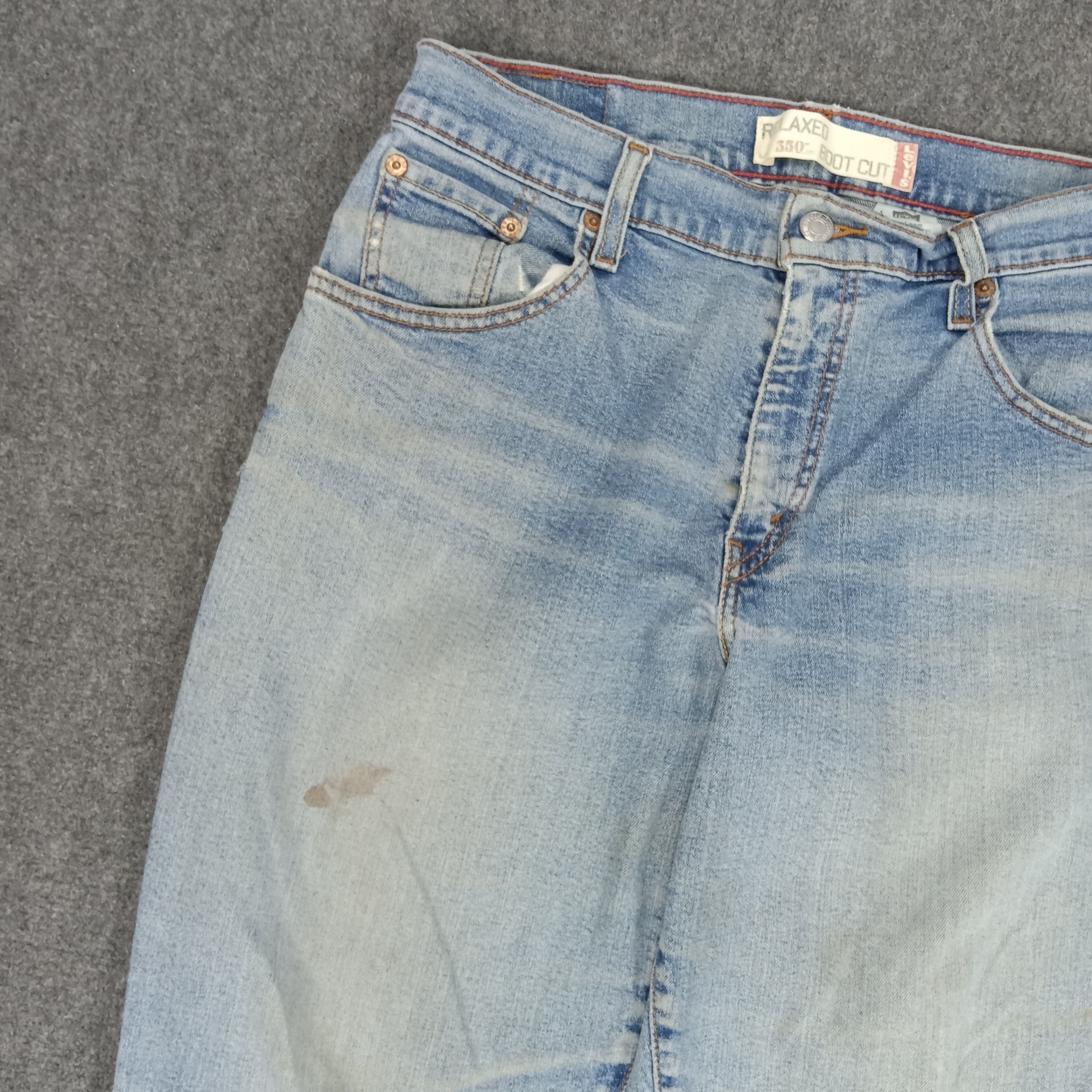 Levi's × Vintage Levi's American Distressed Style Denim Jeans Size 30" / US 8 / IT 44 - 2 Thumbnail
