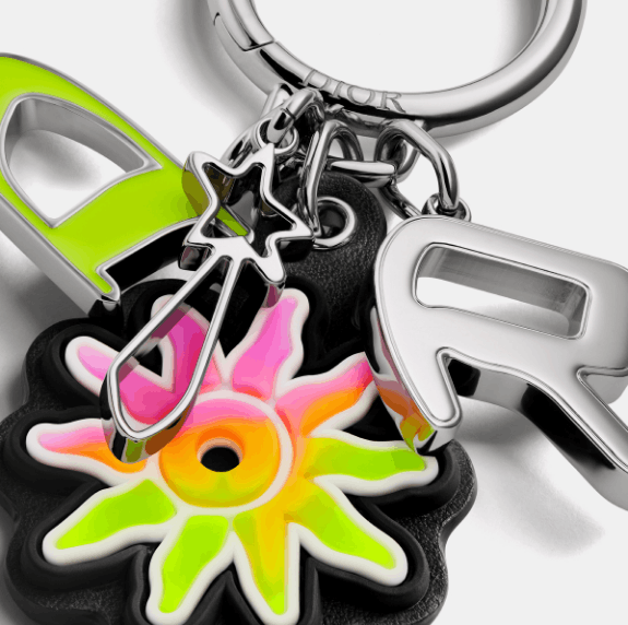 Dior o1w1db10426 2ESKH4 Size : OS / Key Ring in Multicolor Size ONE SIZE - 3 Thumbnail