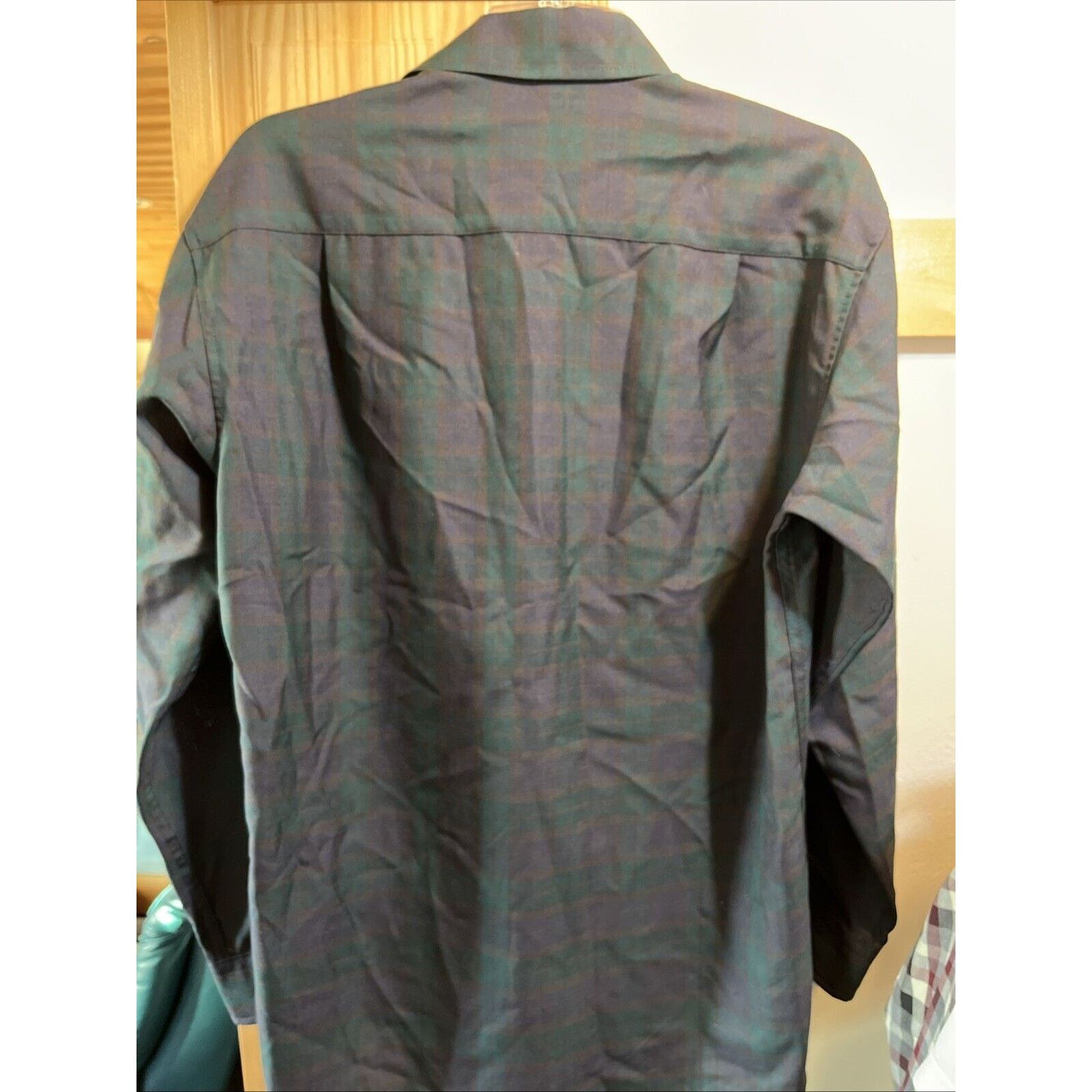 Pendleton Pendleton Black Watch Tartan Green Plaid Men’s Shirt S Wool Size US S / EU 44-46 / 1 - 9 Thumbnail