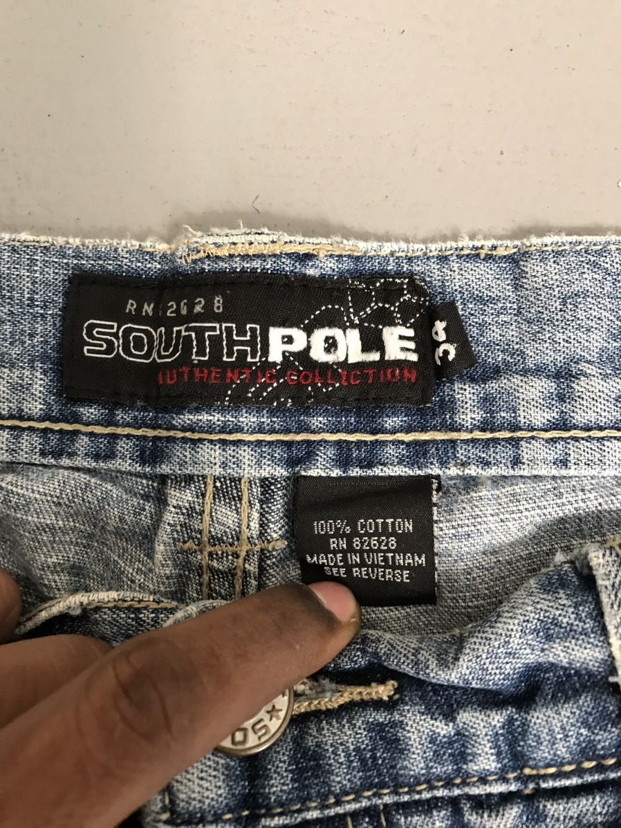 Southpole × Vintage Southpole Since 1991 Denim Size US 34 / EU 50 - 8 Thumbnail