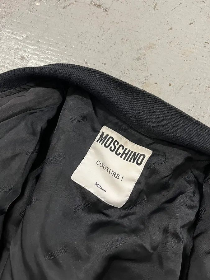 Moschino FW2020 Moschino Technical Multi-Pocket Black Bomber Jacket Size US M / EU 48-50 / 2 - 9 Thumbnail