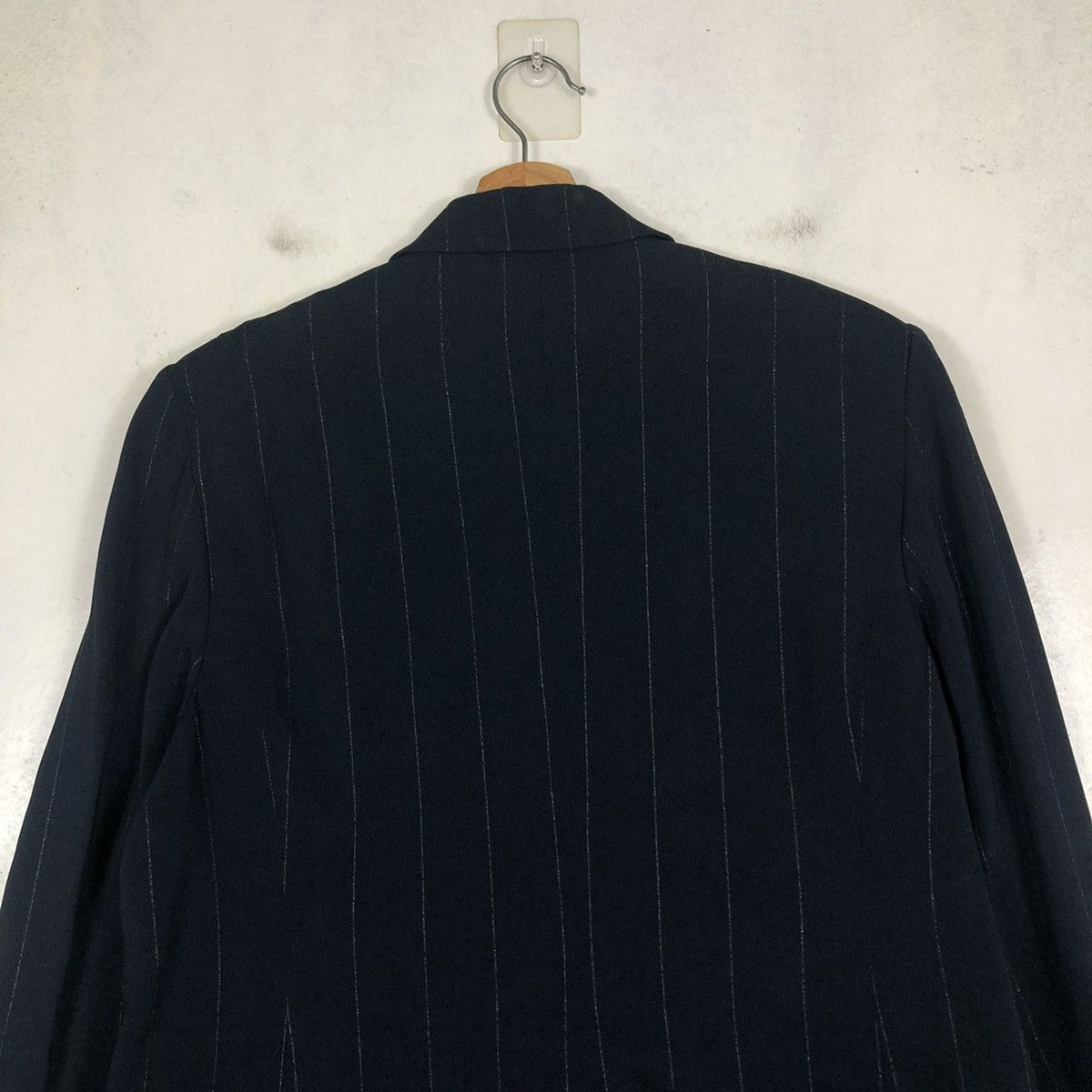 Vintage 📌VINTAGE CASUAL COATS JACKET STRIPED MARINA RINALDI ITALY Size US M / EU 48-50 / 2 - 11 Thumbnail