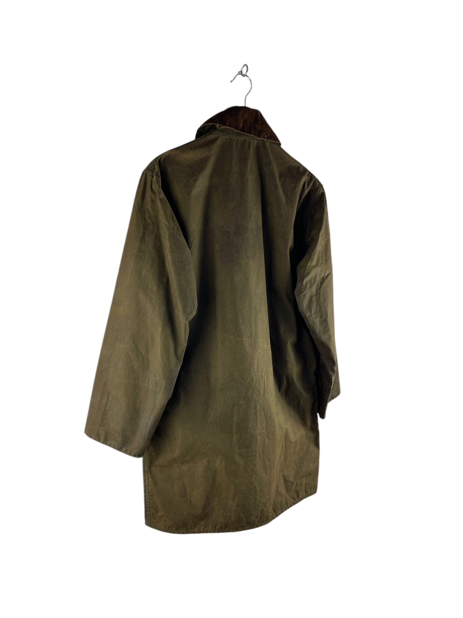 Barbour Vintage Barbour Wax Green Jacket Size L / US 10 / IT 46 - 6 Thumbnail