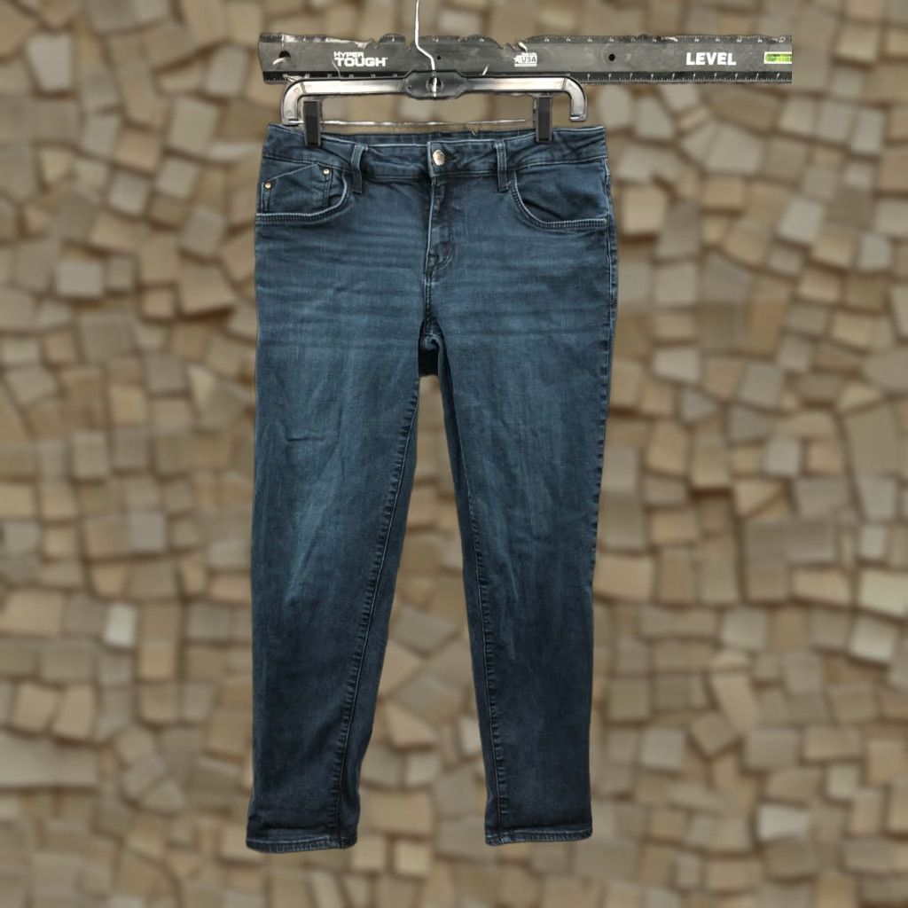 Mavi Mavi Jeans Skinny Waist 29 Blue Denim Mid Rise 5-Pocket Regular Inseam 27 Womens Jeans Style Classic Modern Size 29" - 1 Thumbnail
