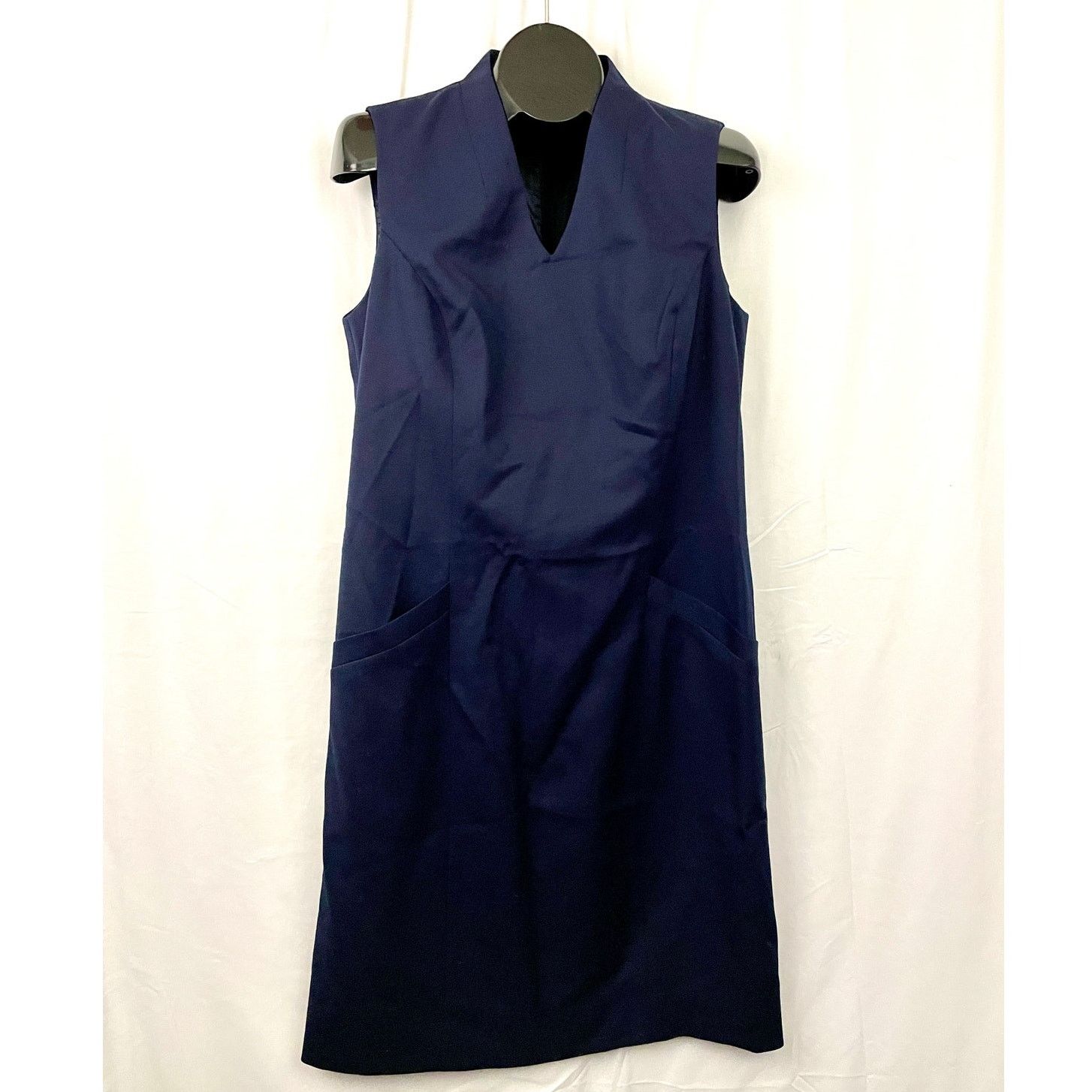 Pendleton Pendleton Blue Virgin Wool Sleeveless Sheath Dress Sz 14 Size XL / US 12-14 / IT 48-50 - 7 Thumbnail
