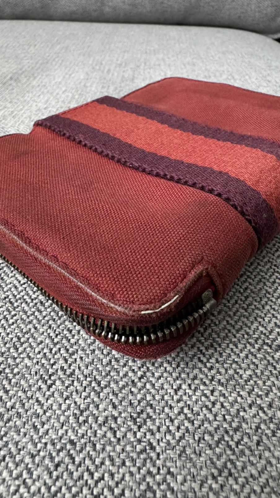 Hermes Hermes Canvas Fourre Tout Zipper Wallet Size ONE SIZE - 6 Thumbnail