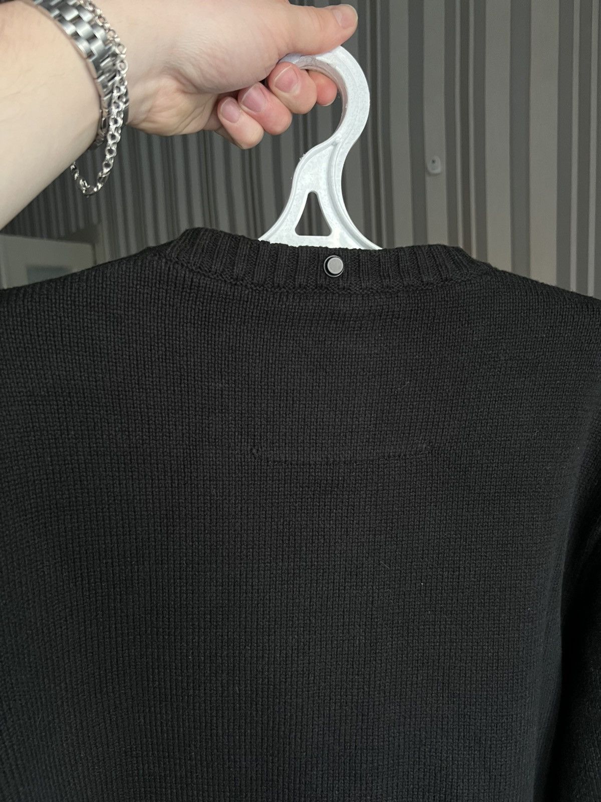 Givenchy GIVENCHY OVERSIZED KNITTED COTTON SWEATER HEAVYWEIGHT Size US M / EU 48-50 / 2 - 11 Thumbnail