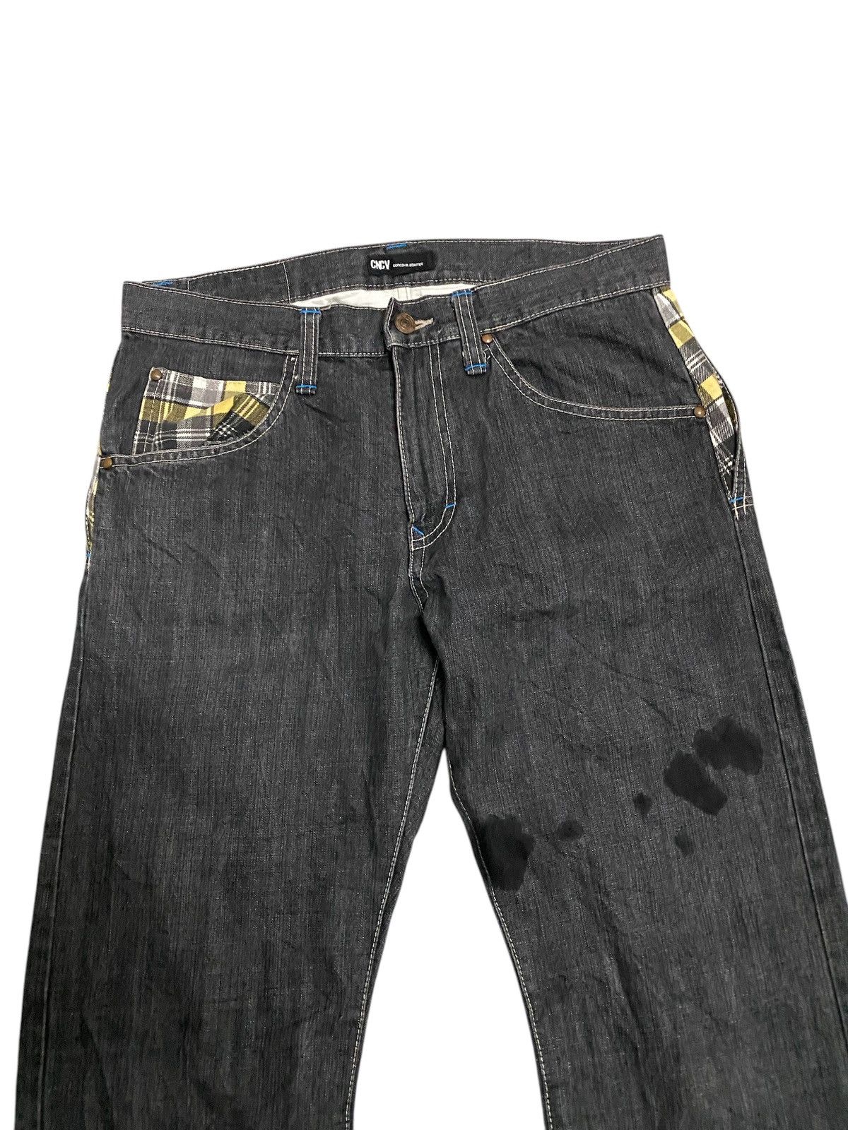 Japanese Brand × Vintage Vintage CNCV Concave Attempt Japanese Denim Jeans Size US 33 - 5 Thumbnail