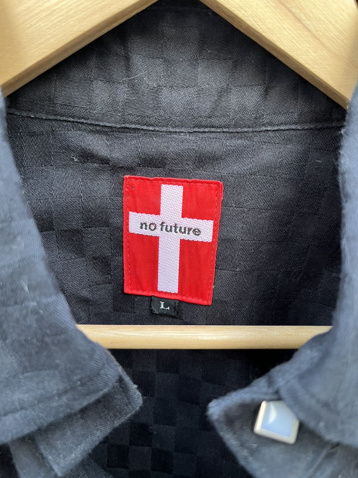 Japanese Brand × No Future RARE🐺PUNK x WESTERN shirt NO FUTURE Size US L / EU 52-54 / 3 - 3 Thumbnail