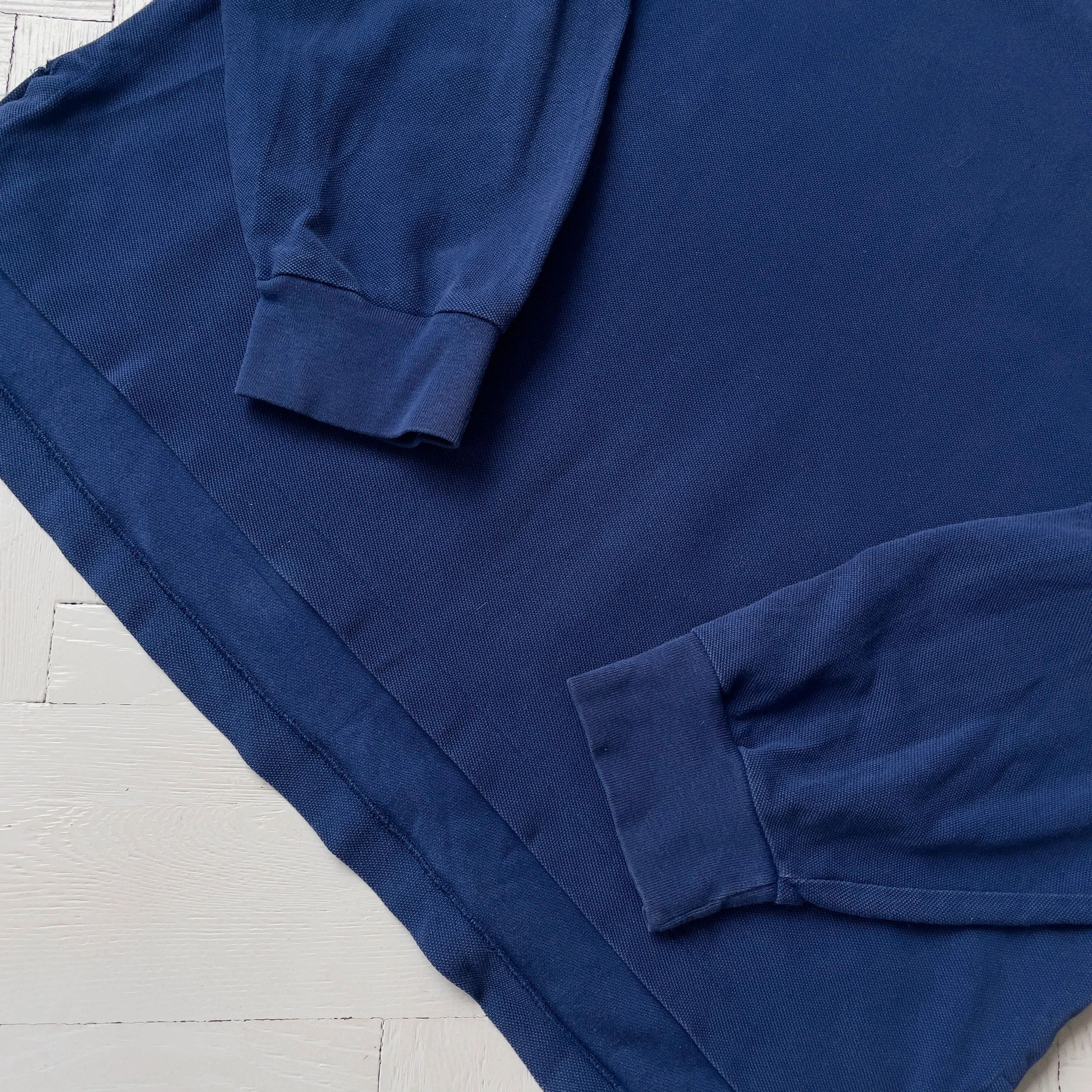 Polo Ralph Lauren Polo Ralph Lauren Preppy Long Sleeve Polo Shirt Size US XL / EU 56 / 4 - 5 Thumbnail