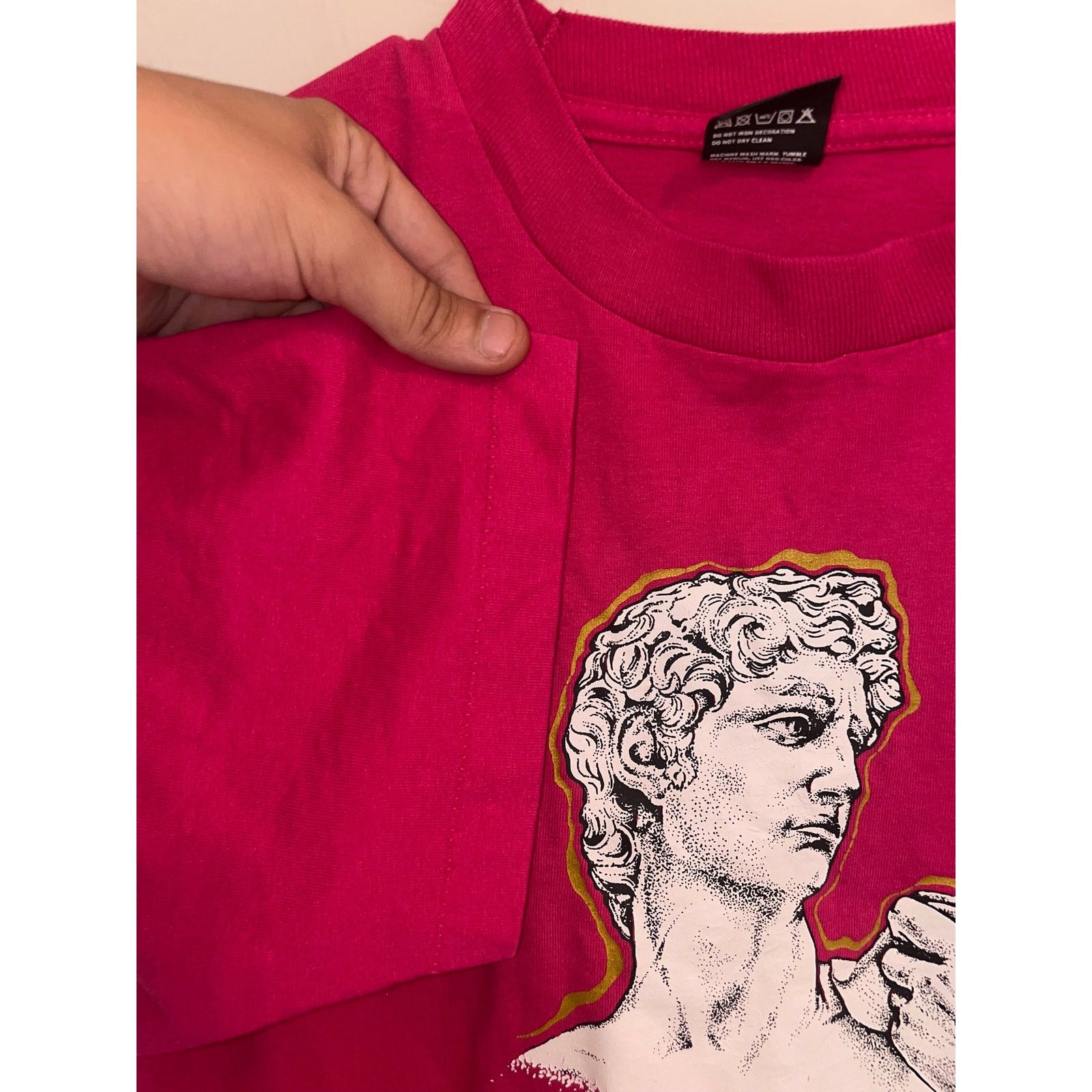 Vintage Vintage Loveland Sculpture Shirt Michelangelo Art Stained Size US L / EU 52-54 / 3 - 7 Thumbnail