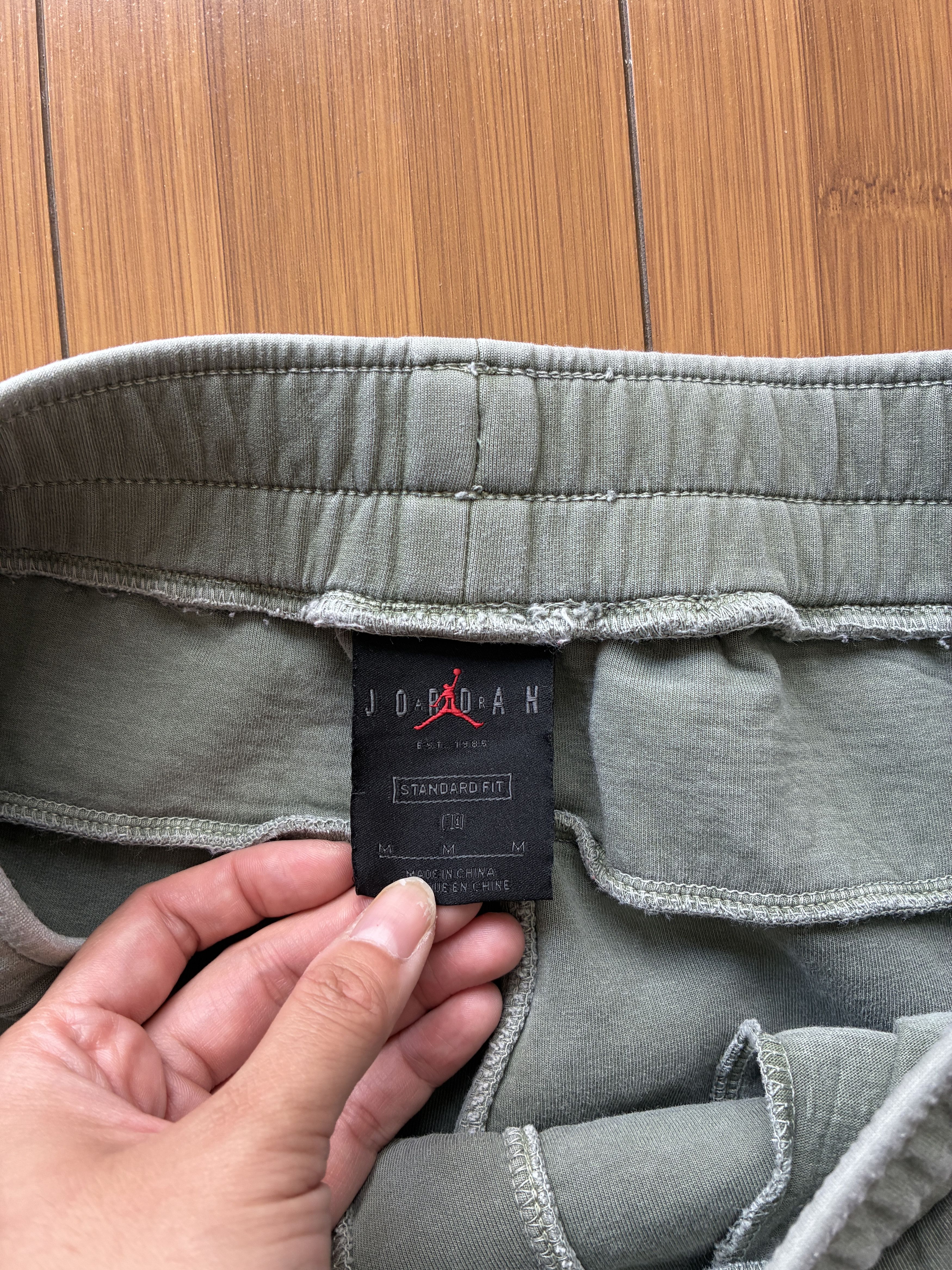 Jordan Brand Air Jordan 23 Engineered Zipper Green Sweatpants Men's Med Size US 32 / EU 48 - 6 Thumbnail