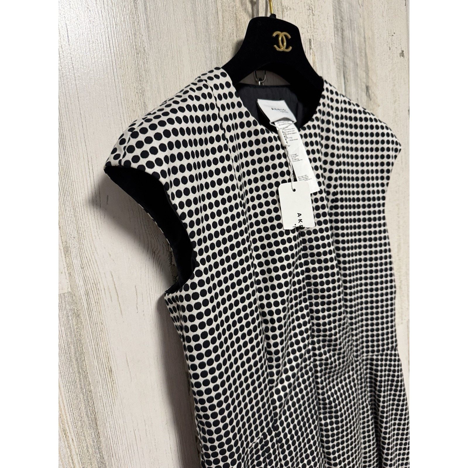 Akris Akris Punto Patterned Sleeveless Midaxi Dress Size M / US 6-8 / IT 42-44 - 10 Thumbnail
