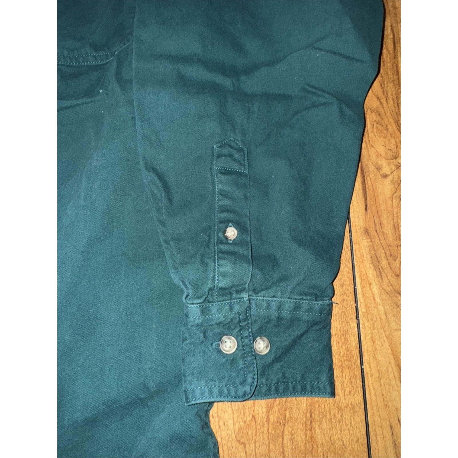 Carhartt × Vintage WEK Work Shirt Green Medium 23x29 Size US M / EU 48-50 / 2 - 4 Thumbnail