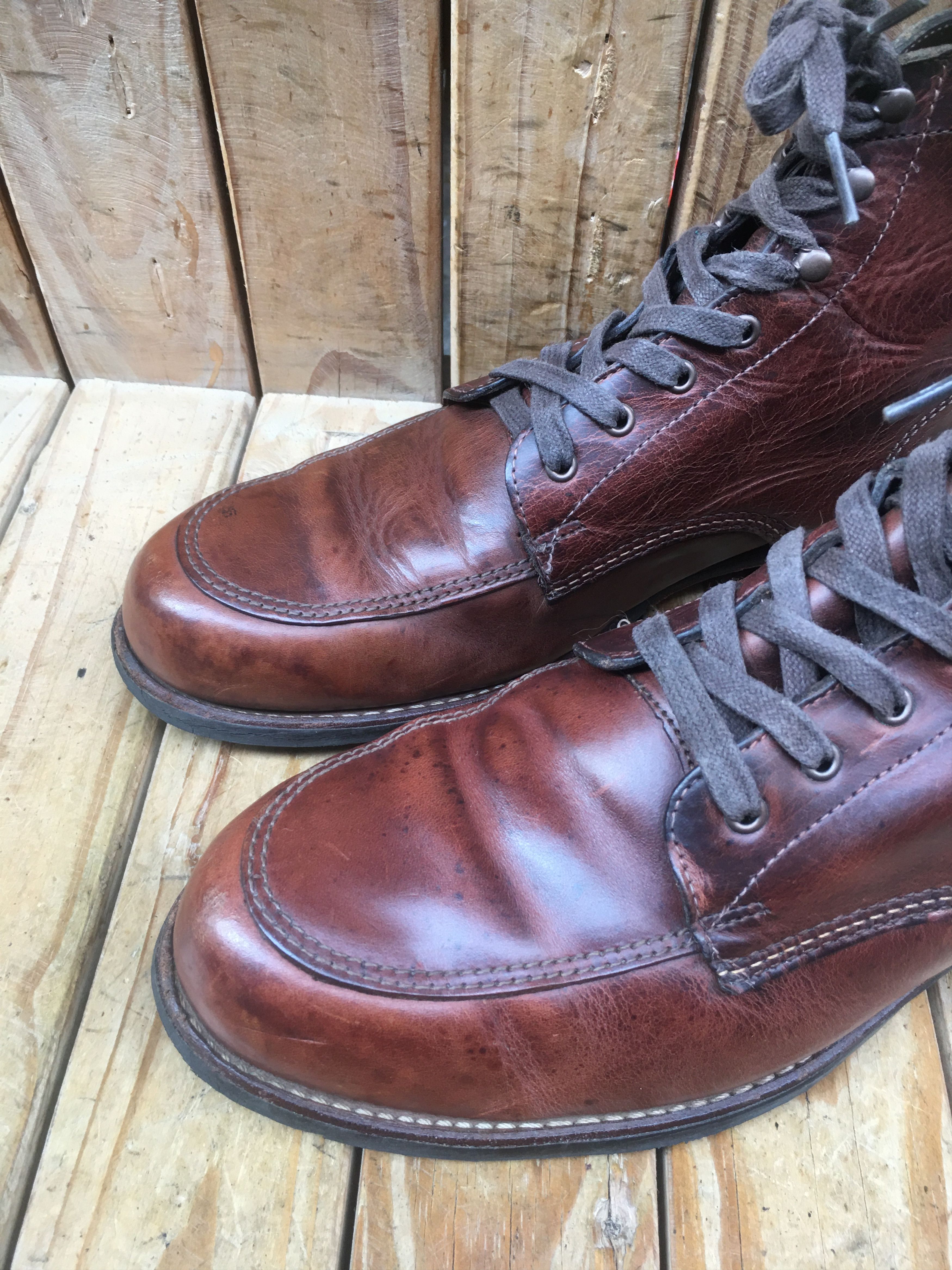 Wolverine Wolverine 1000 Miles leather boots size US 11.5 D UK 10.5 Size US 11.5 / EU 44-45 - 3 Thumbnail