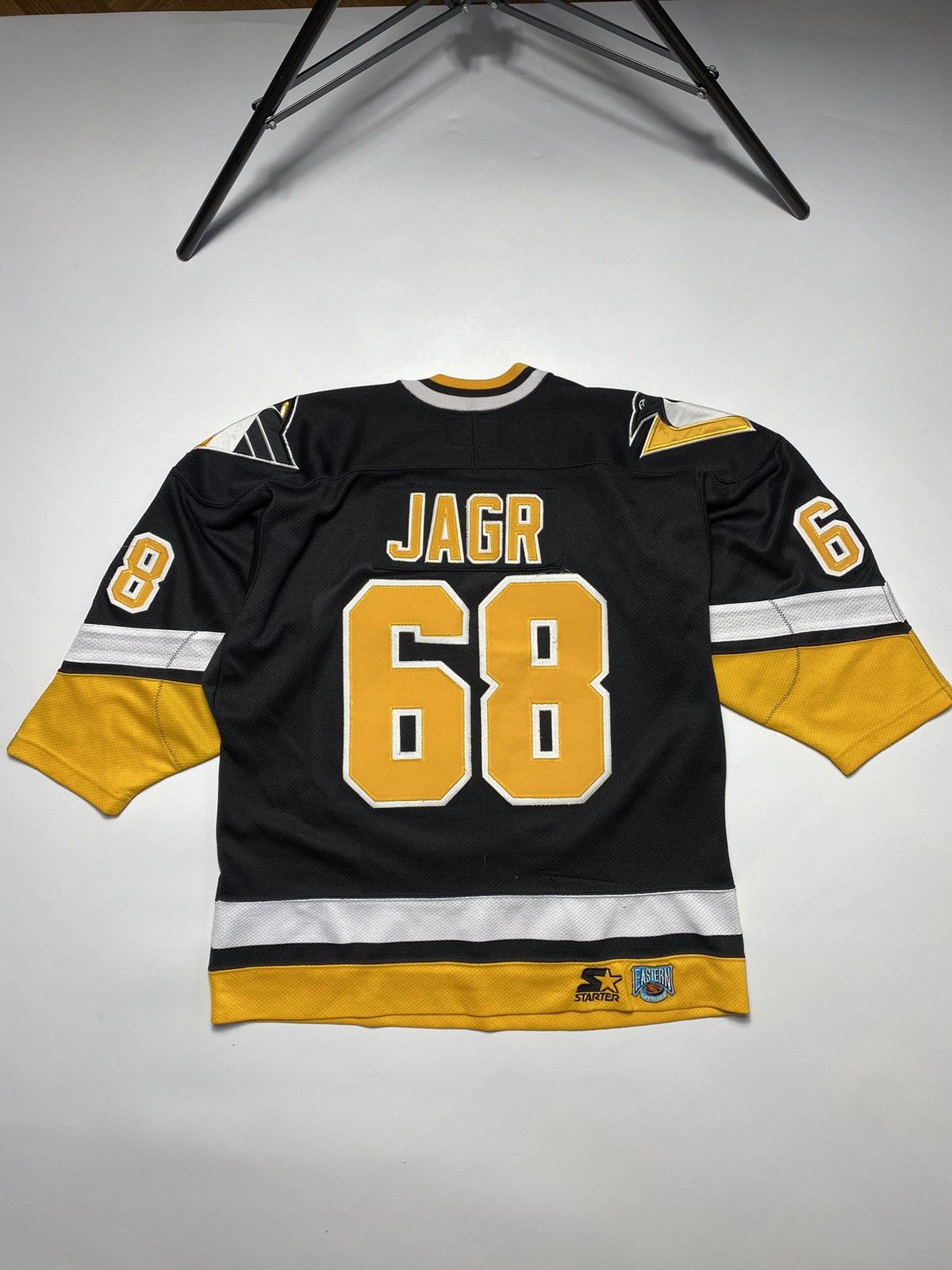 Ccm × Starter × Vintage Snoop Dog style 90s Pittsburgh Penguins Jagr CCM Jersey Size US S / EU 44-46 / 1 - 10 Thumbnail