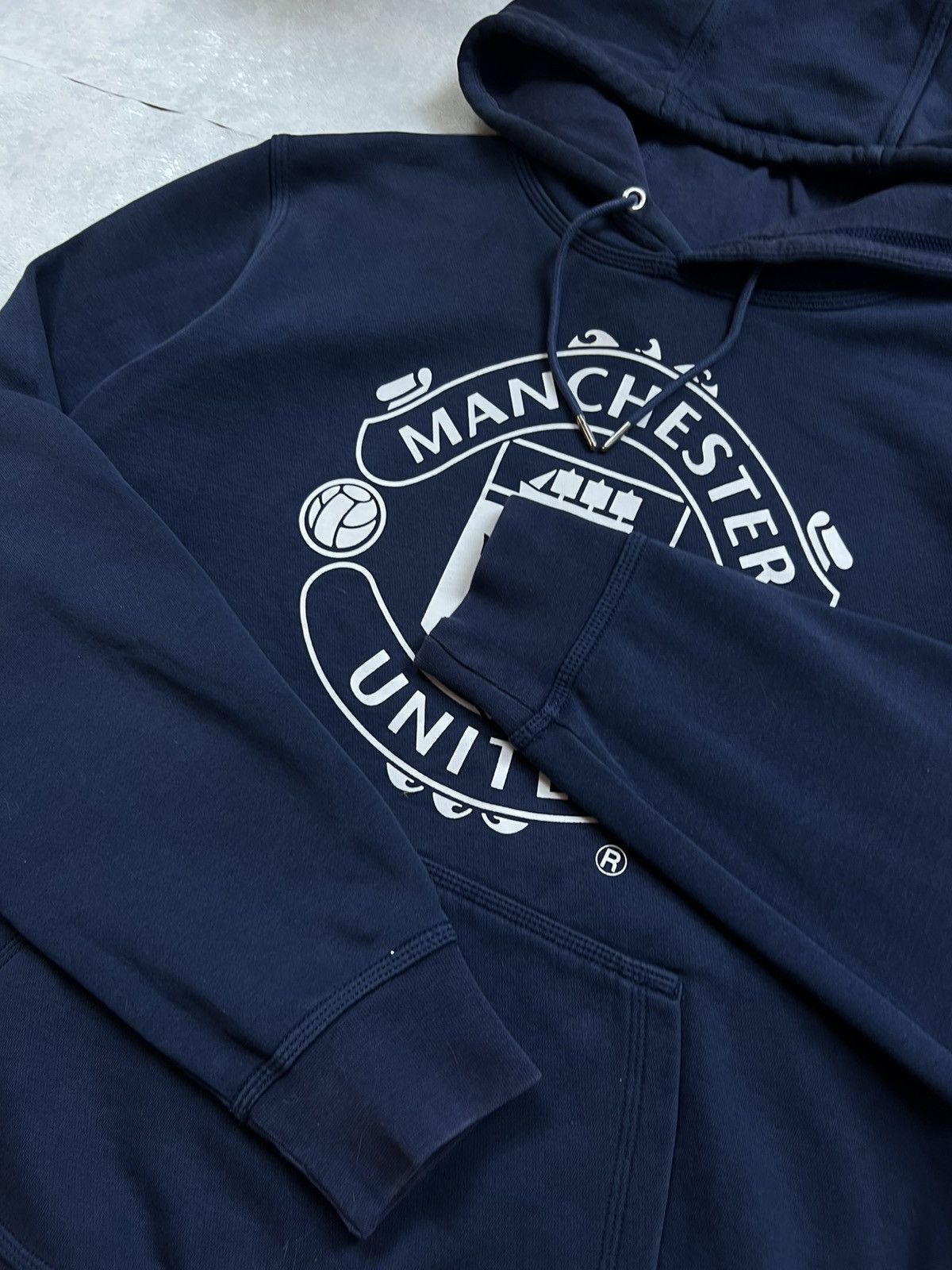 Nike 00s Nike Manchester United Vintage Y2K Oversized Hoodie Size US M / EU 48-50 / 2 - 7 Thumbnail