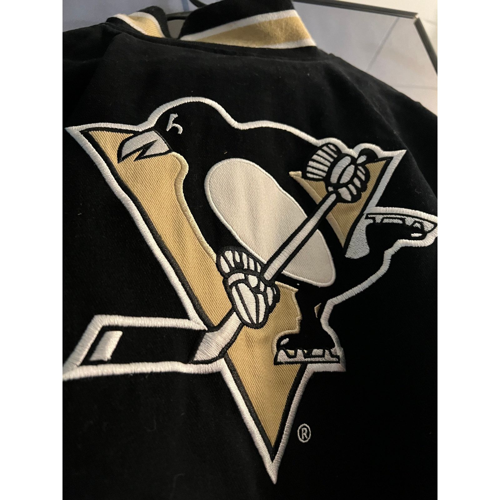 G-III Pittsburgh Penguins G-III Sports Sz XL NHL Snap Jacket XL Size US XXL / EU 58 / 5 - 9 Thumbnail