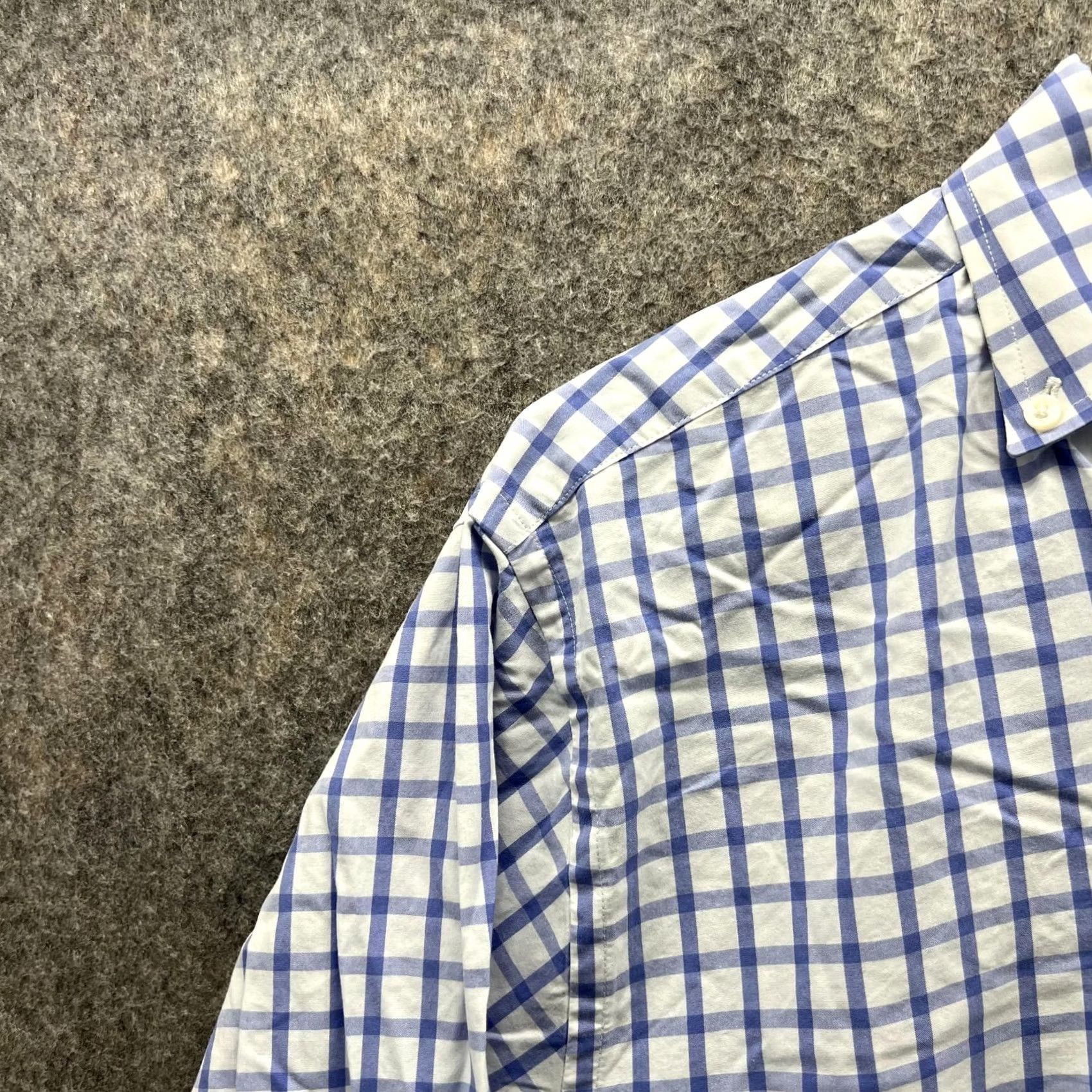 Vineyard Vines Vineyard Vines Shirt Men Small Blue Tattersall Classic Fit Tucker Preppy Check Shirt Size US S / EU 44-46 / 1 - 3 Thumbnail
