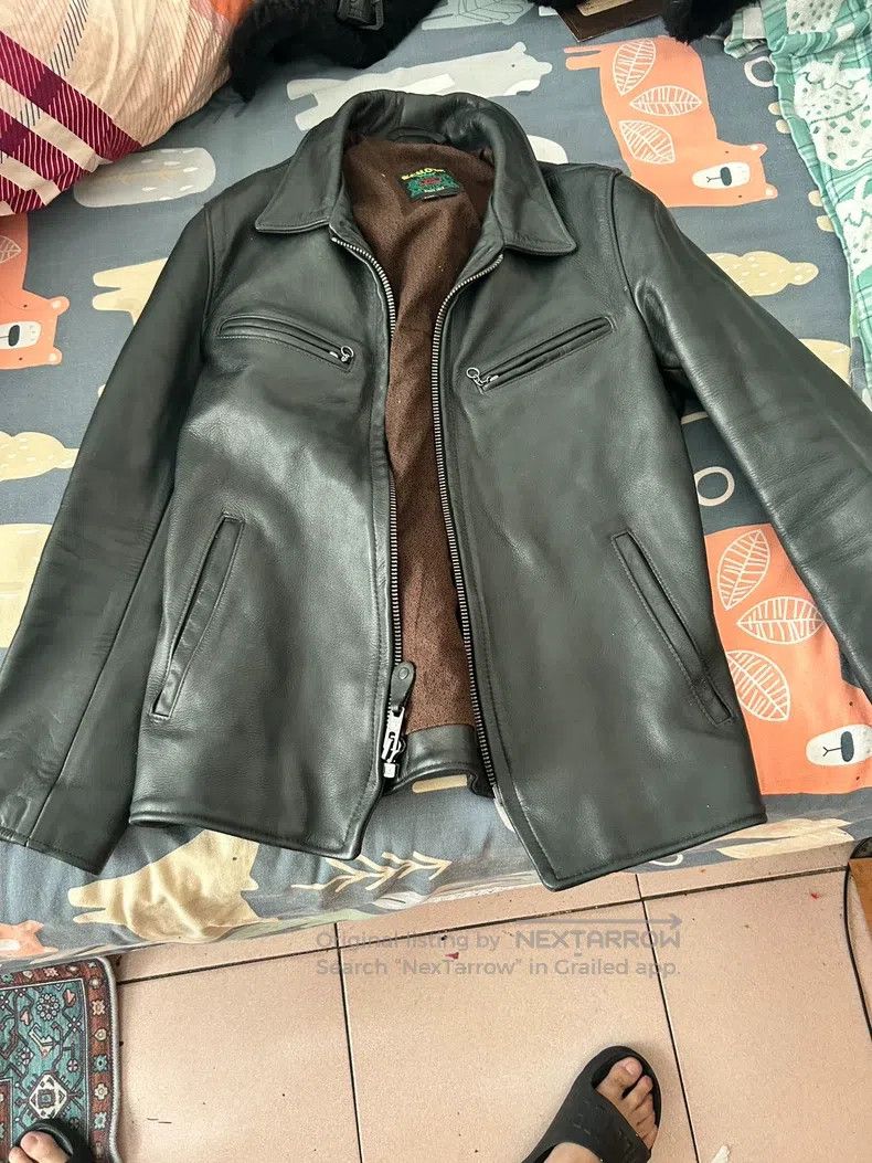 Schott Schott Soft nude cowhide James lapel postman slim casual b Size US S / EU 44-46 / 1 - 6 Thumbnail