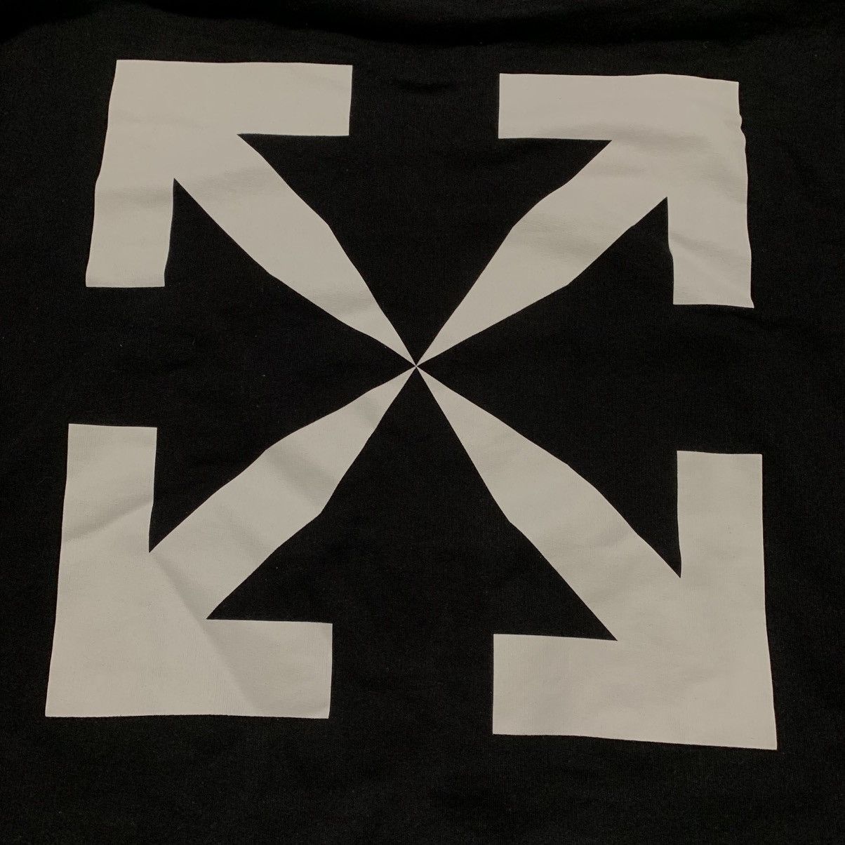 Off-White Off White Medium Pascal Arrows Black Hoodie Virgil Abloh Size US M / EU 48-50 / 2 - 5 Thumbnail