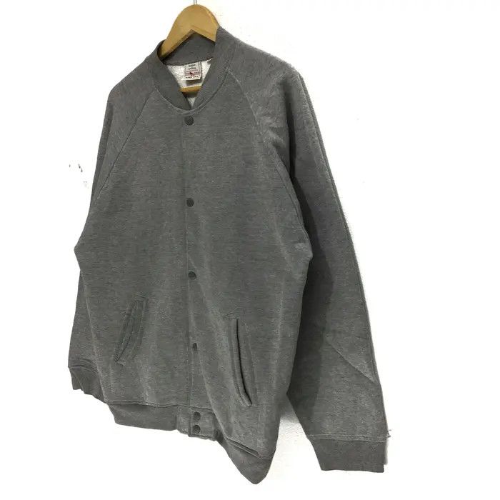 Avirex Vintage AVIREX USA Gray Varsity Jacket Cardigan Sweater Size US XL / EU 56 / 4 - 6 Thumbnail