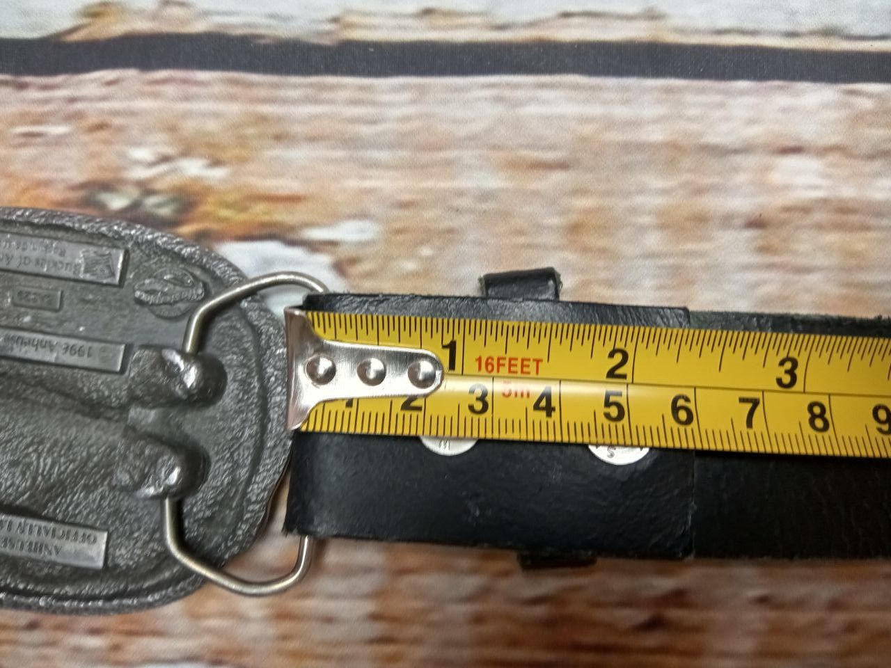 Vintage This Bud's For You Anheuser Busch Vintage Belt 1996 Size ONE SIZE - 14 Thumbnail