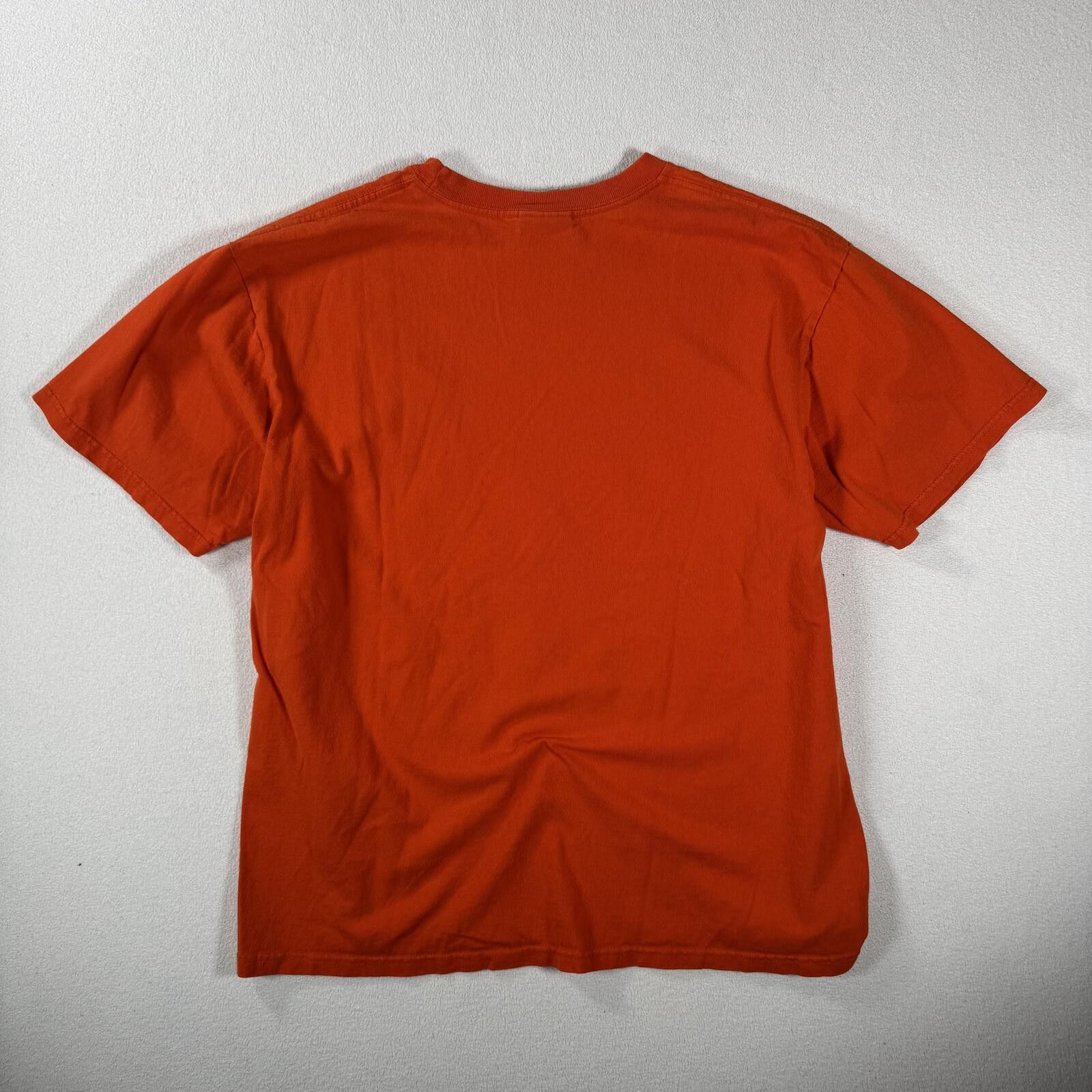 Nike Vintage Y2K Nike Orange Swoosh Check Tee Size US M / EU 48-50 / 2 - 2 Thumbnail
