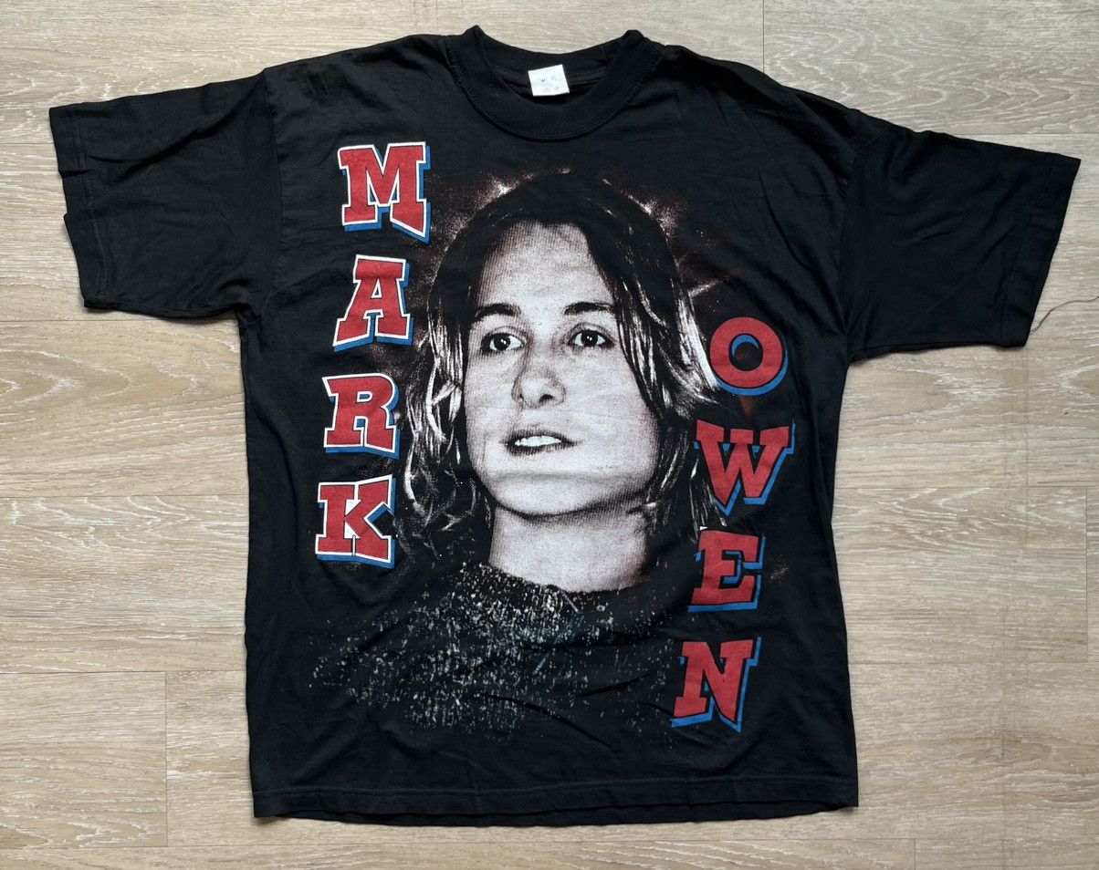 Band Tees Vintage 90s Mark Owen Band Rap Boot Tee Size US M / EU 48-50 / 2 - 1 Thumbnail