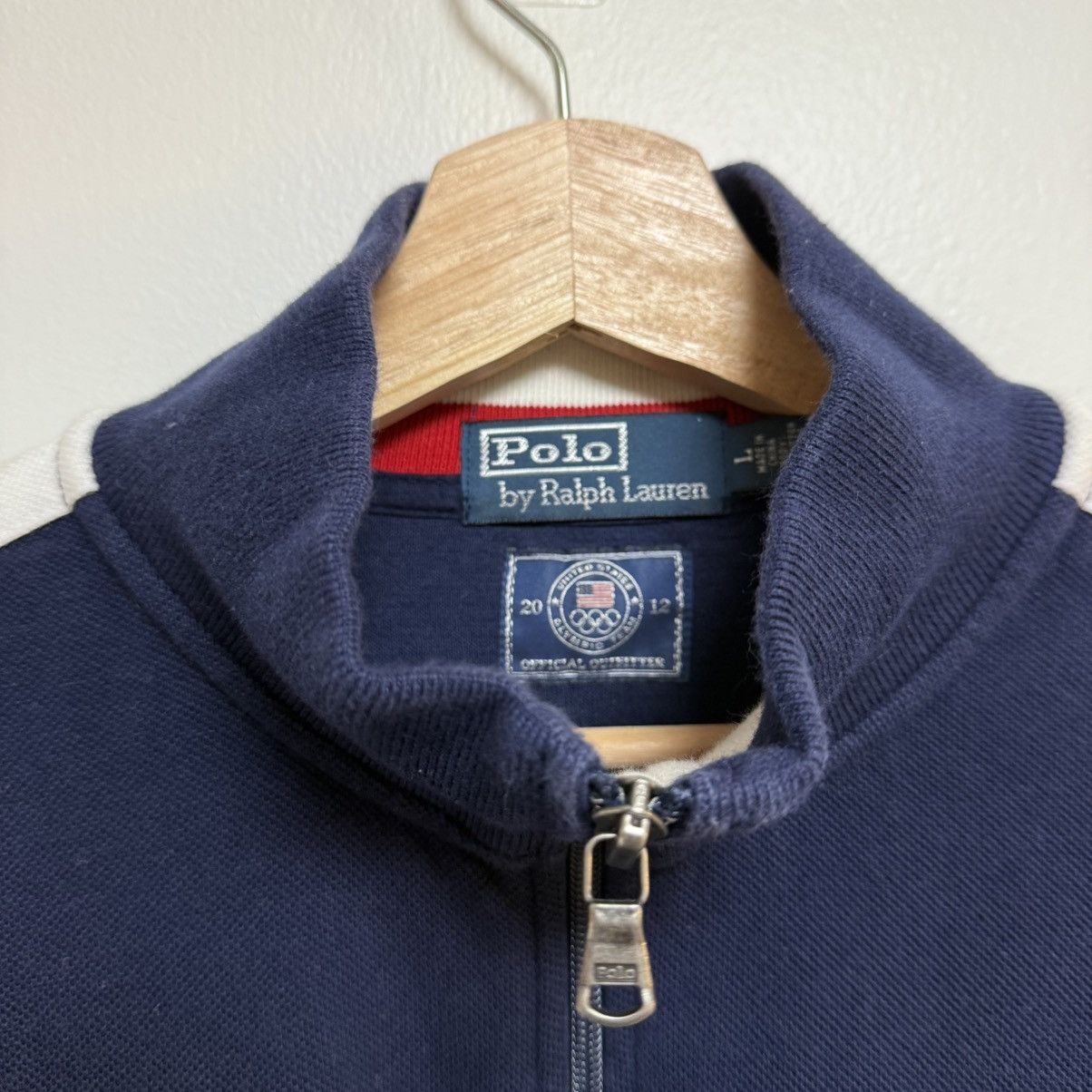 Polo Ralph Lauren Polo Ralph Lauren Zip Up Sweatshirt 2012 Olymoics Size US L / EU 52-54 / 3 - 4 Thumbnail