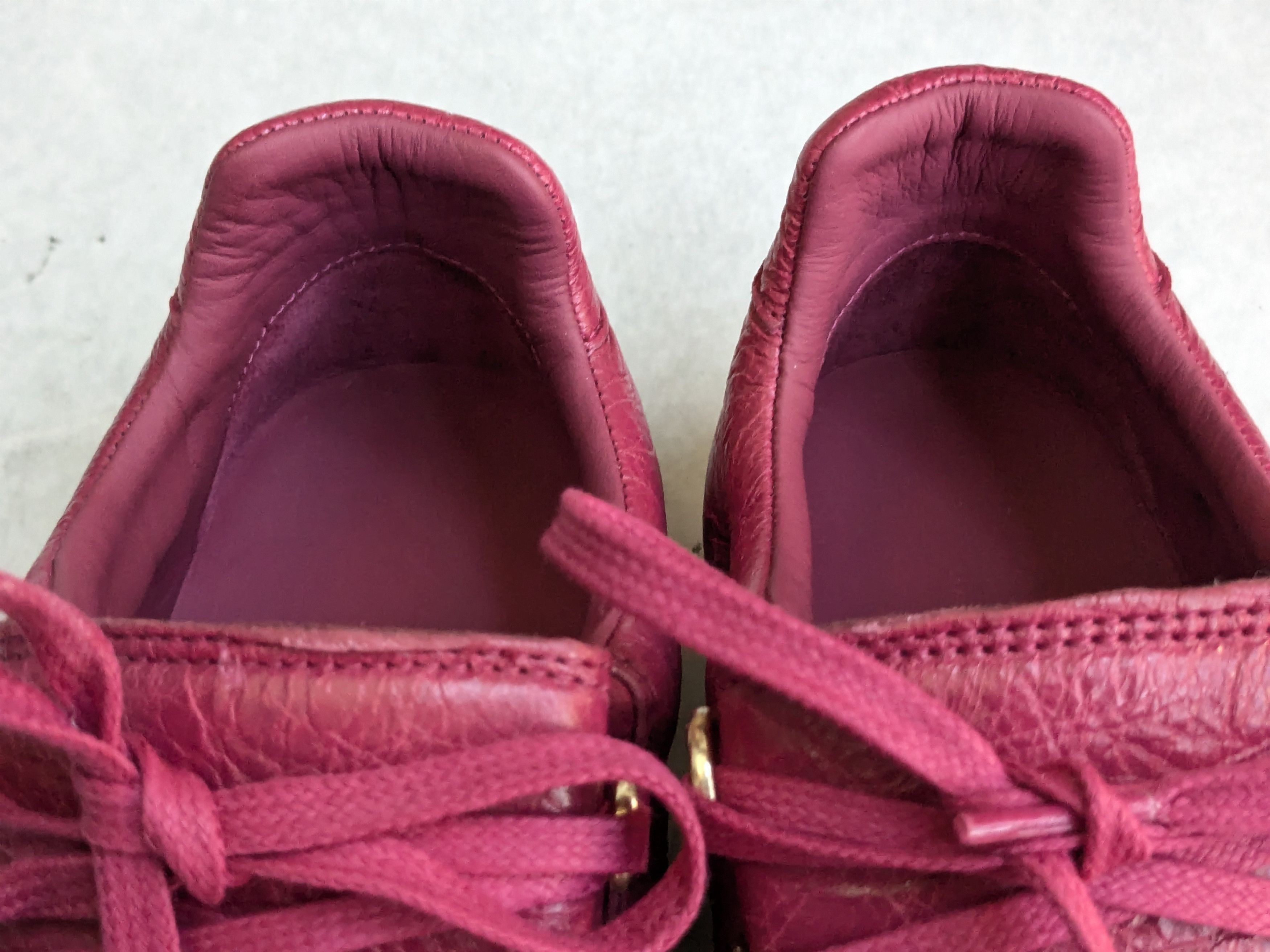 Balenciaga Balenciaga Arena Sneakers Pink Leather 10 Low Tops Size US 10 / EU 43 - 7 Thumbnail