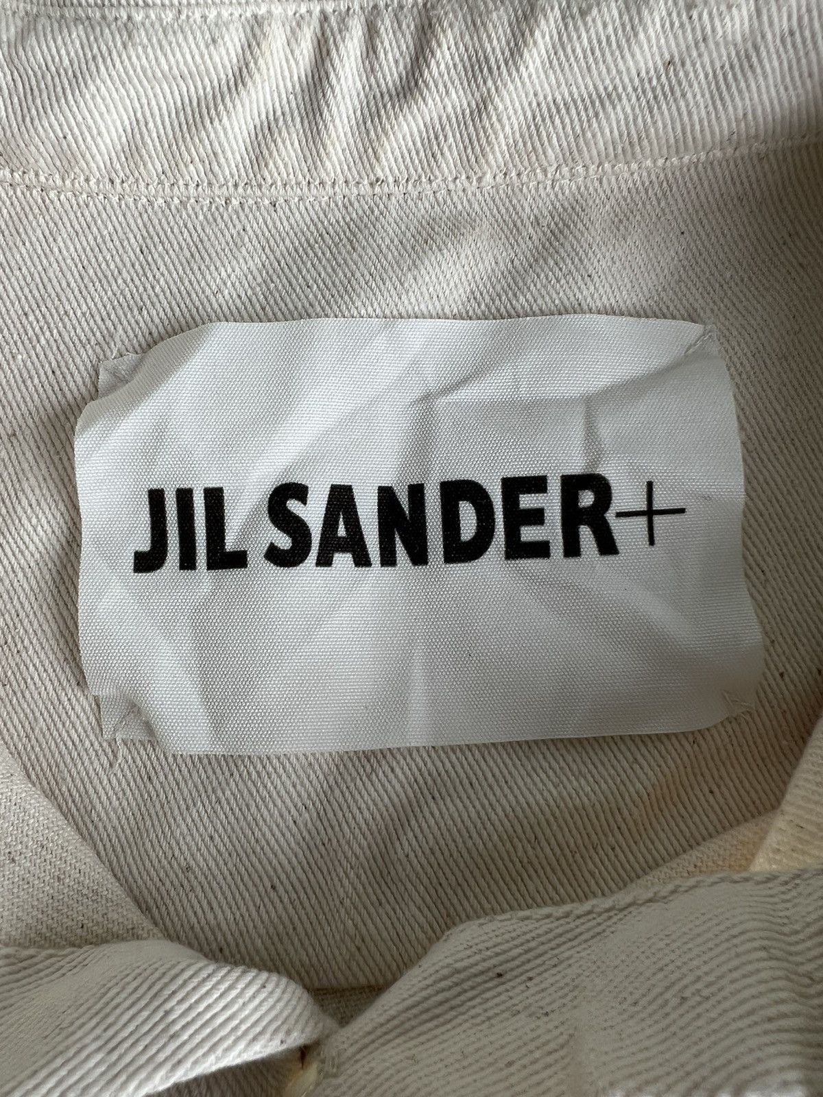 Jil Sander SS20 Jil Sander Logo Printing Boxy Fit Cropped Button Jacket Size US L / EU 52-54 / 3 - 6 Thumbnail