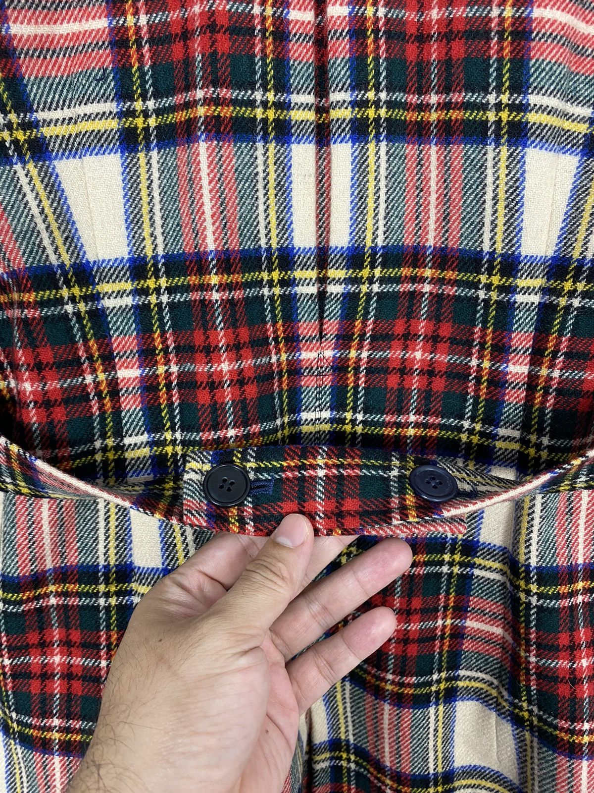Comme des Garcons Rare‼️ Vintage Comme Des Garcons Tartans Long Coat Size M / US 6-8 / IT 42-44 - 14 Thumbnail