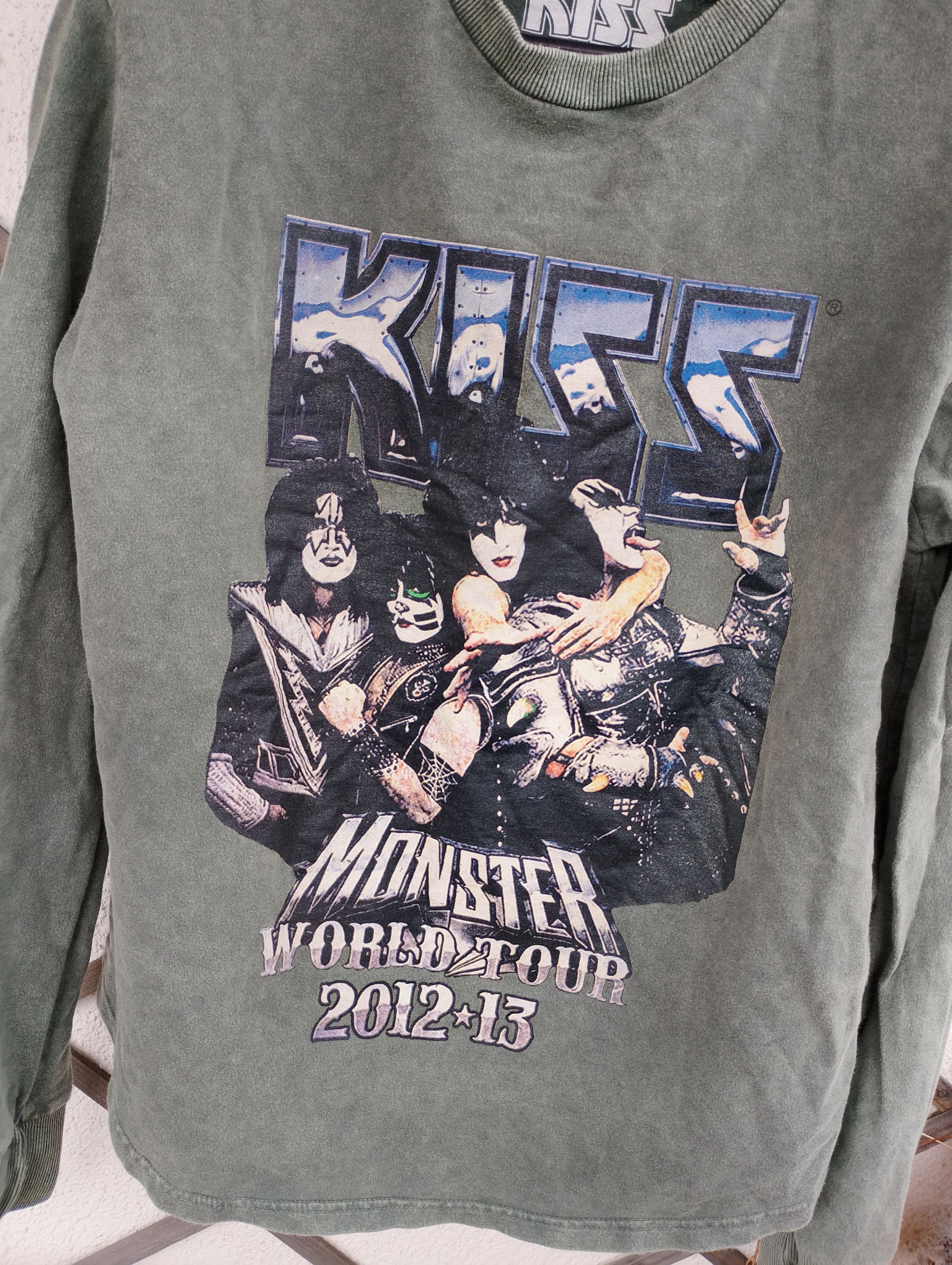 Band Tees Kiss Monster World Tour 2012-13 Sweatshirt 2017 sz L Size US L / EU 52-54 / 3 - 3 Thumbnail