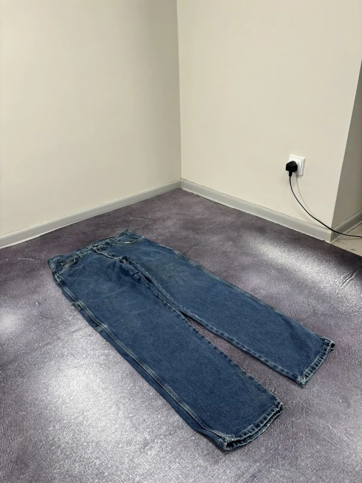 Dickies × Vintage Vintage Dickies Relaxed Fit Blue Work Denim Jeans Size US 32 / EU 48 - 7 Thumbnail
