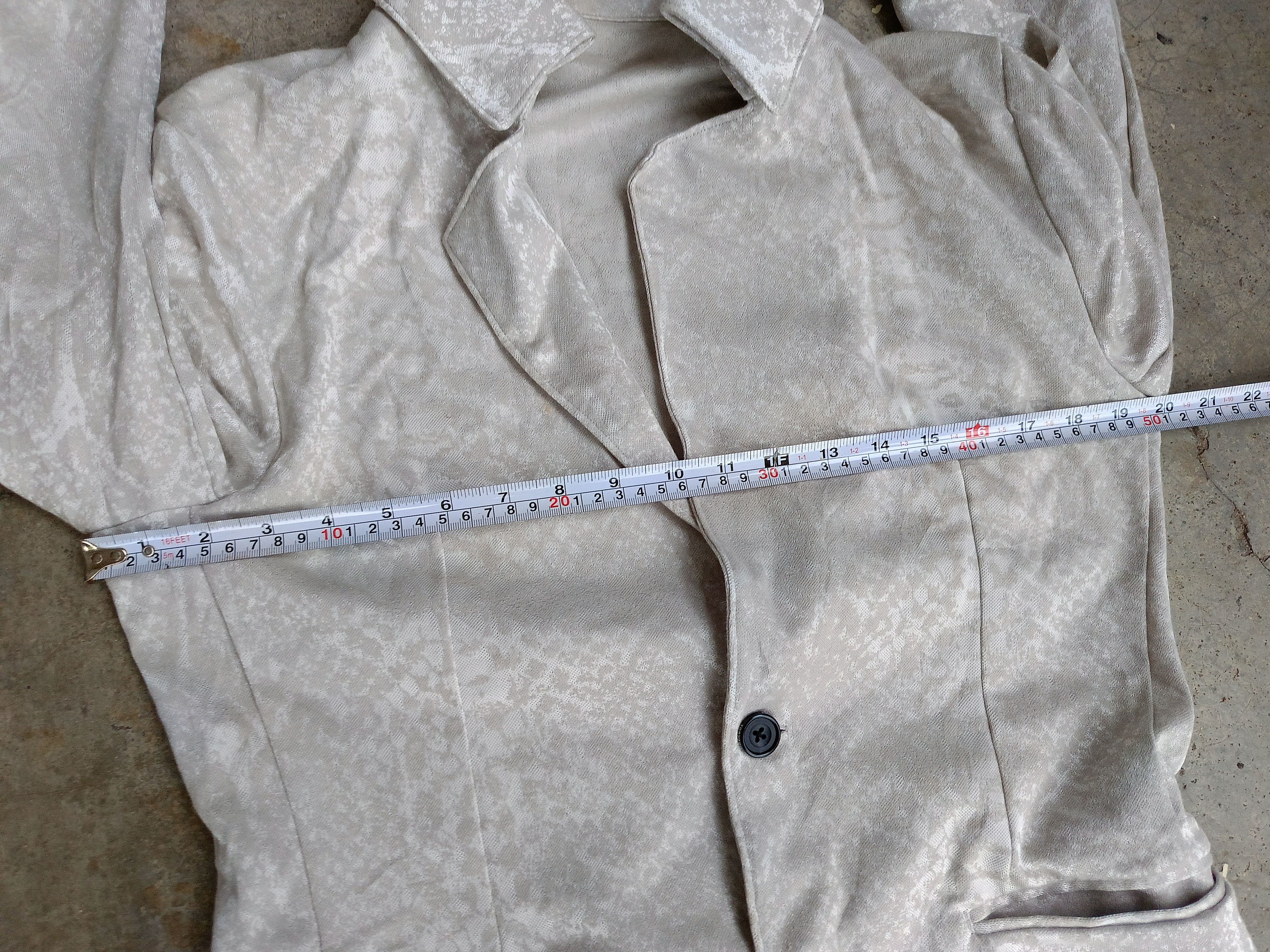 Tornado Mart Tornado Mart Japan Snake Printed Blazer Suit Size 38L - 8 Thumbnail