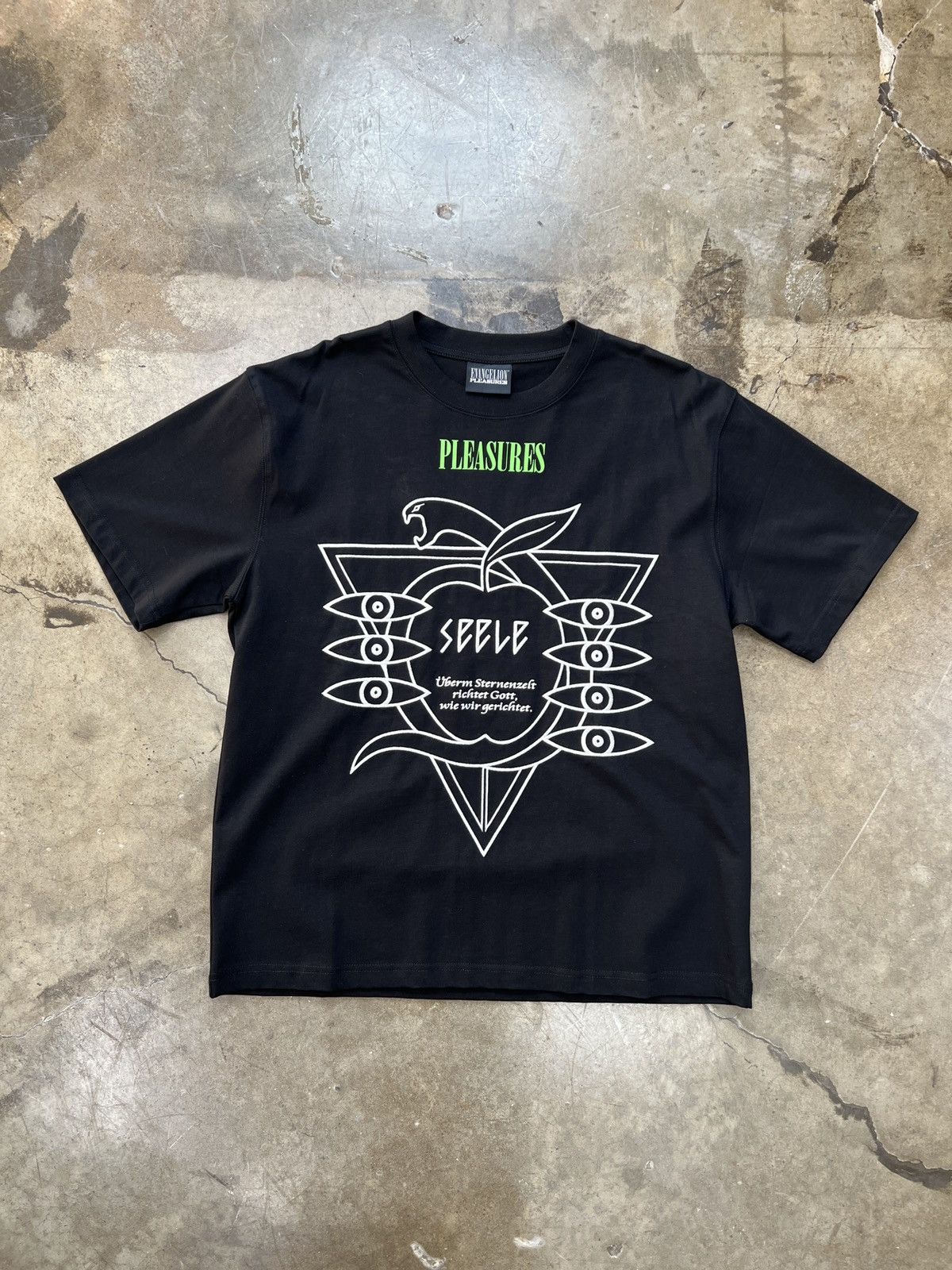 Pleasures Pleasures Evangelion Seele Heavyweight Tee Sz. Small Size US S / EU 44-46 / 1 - 2 Thumbnail
