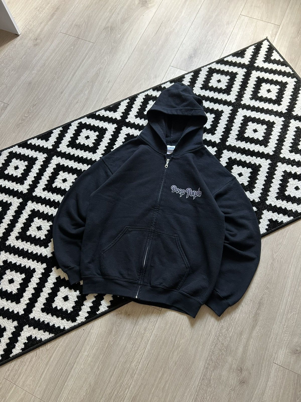 Vintage Vintage Deep Purple 2010 big logo y2k rock zip-hoodies Size US M / EU 48-50 / 2 - 1 Thumbnail