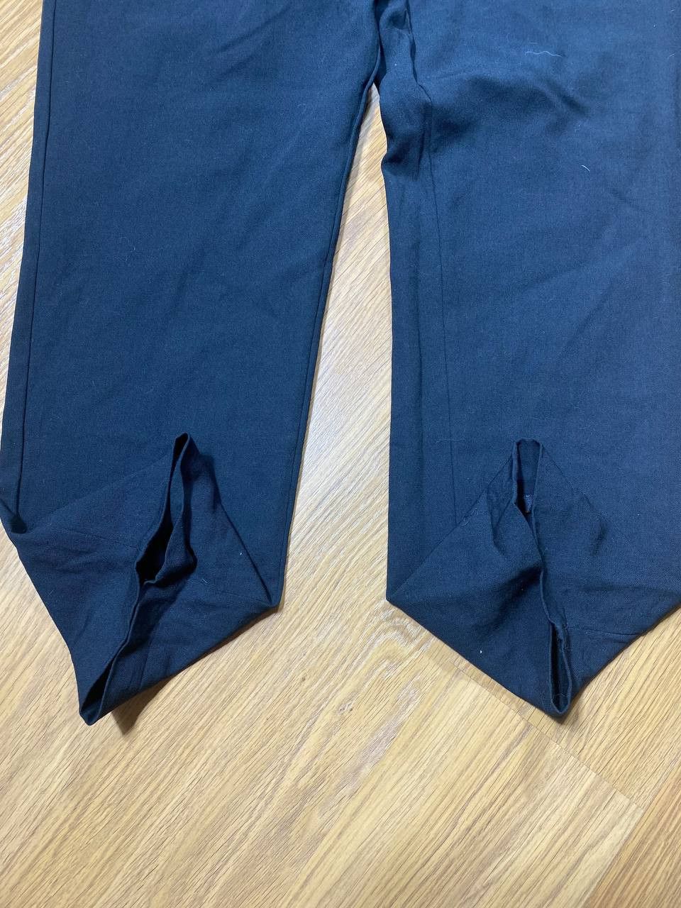 Yves Saint Laurent 90s Yves Saint Laurent vintage navy chino pants YSL big logo Size US 34 / EU 50 - 12 Thumbnail