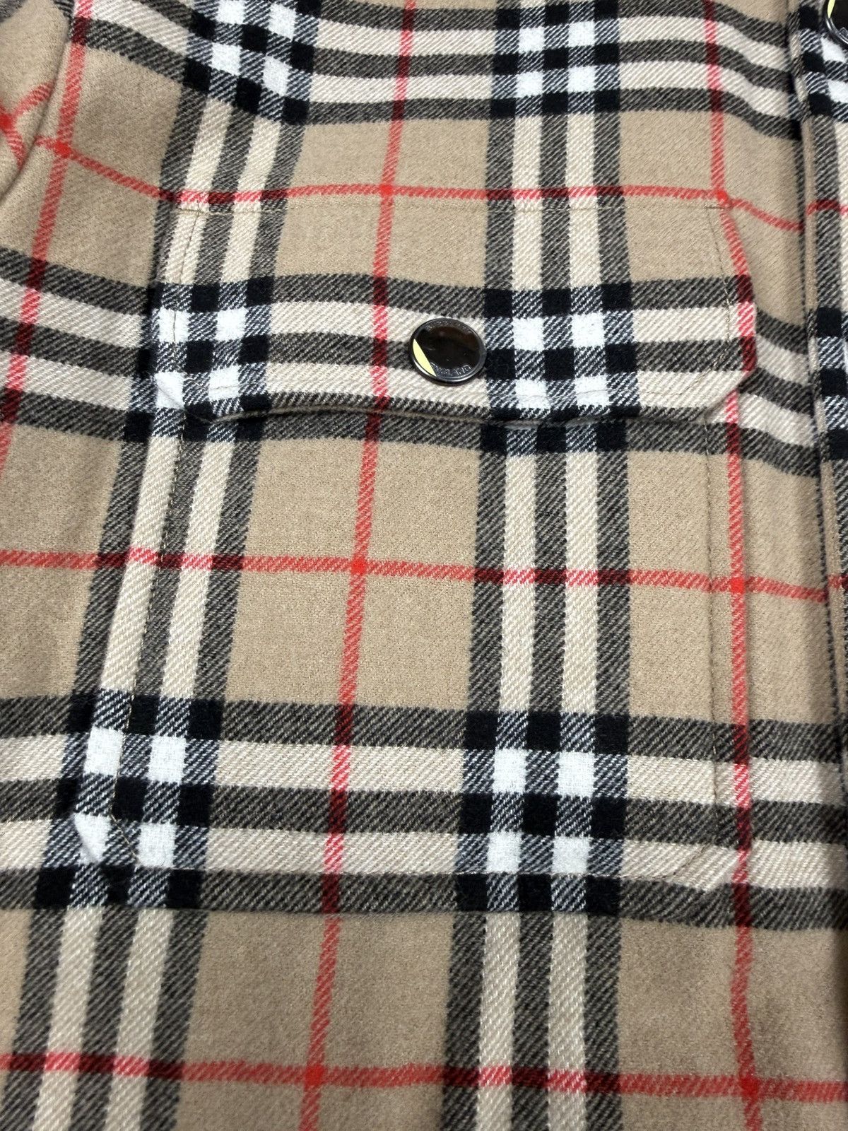 Burberry Burberry Archive Virgin Wool Check Overshirt Jacket Large Size US L / EU 52-54 / 3 - 7 Thumbnail
