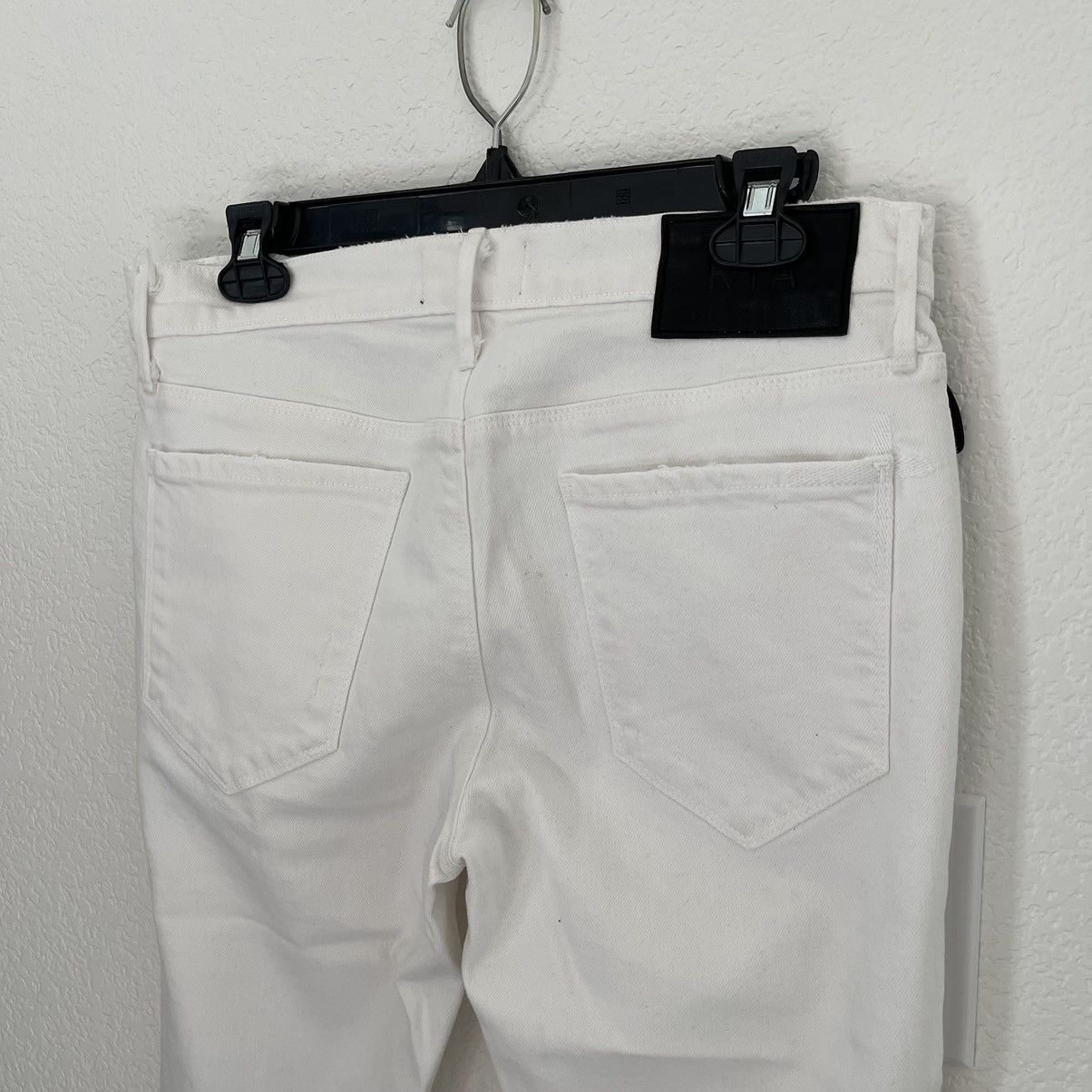 Rta $360 NWT RtA BRYANT NO LETTERMAN WHITE SKINNY JEANS SZ 31 Size US 31 - 3 Thumbnail