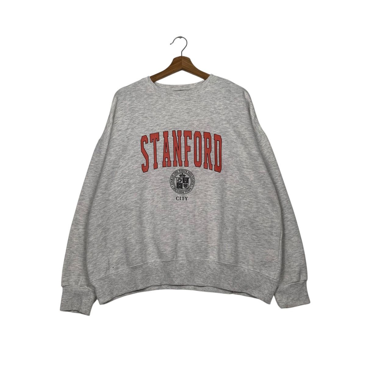 Japanese Brand Stanford City Crewneck Sweatshirt Size US M / EU 48-50 / 2 - 1 Thumbnail
