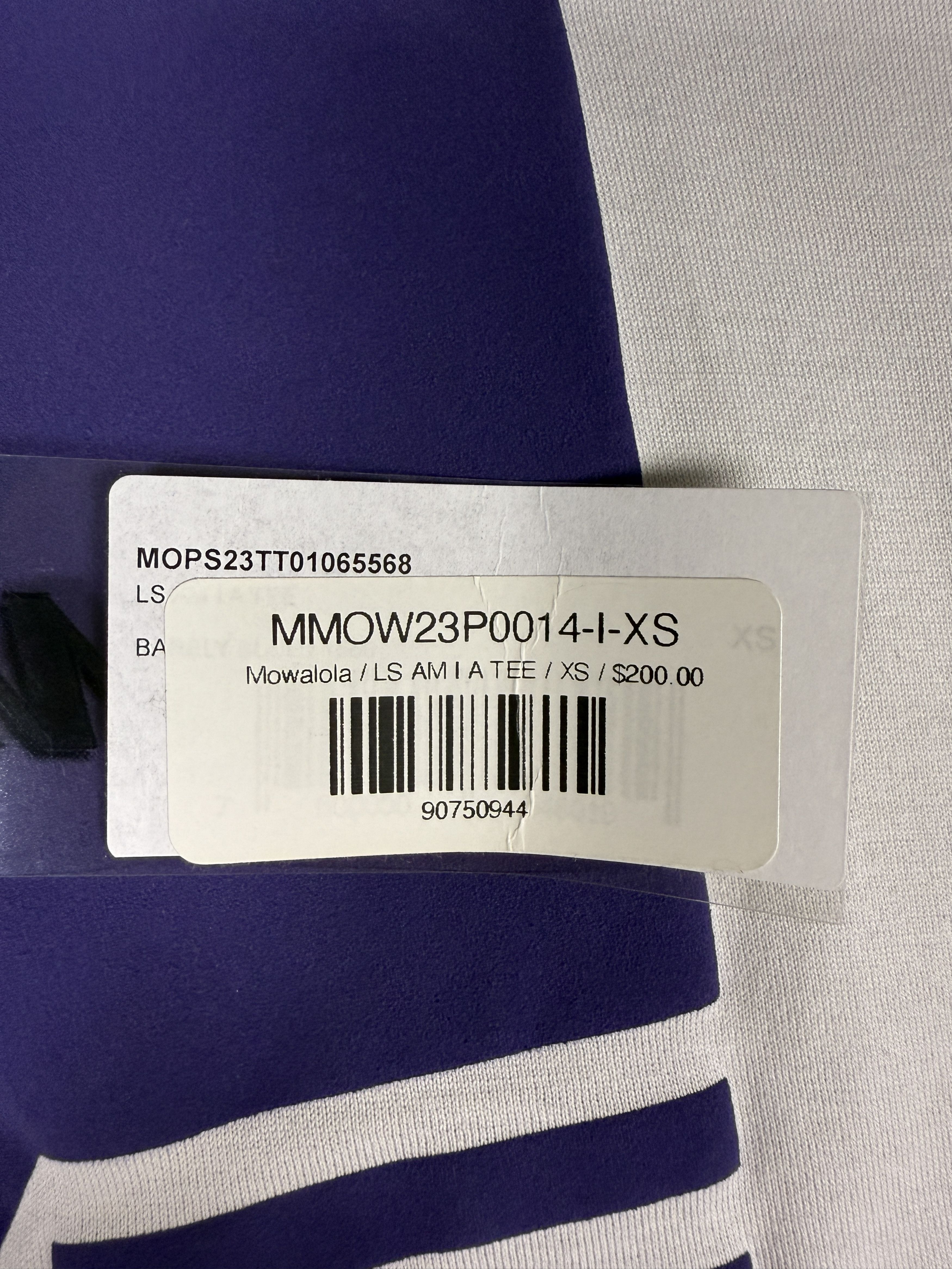 Mowalola $200 Mowalola LS 'Am I' T-Shirt Size US XS / EU 42 / 0 - 9 Thumbnail