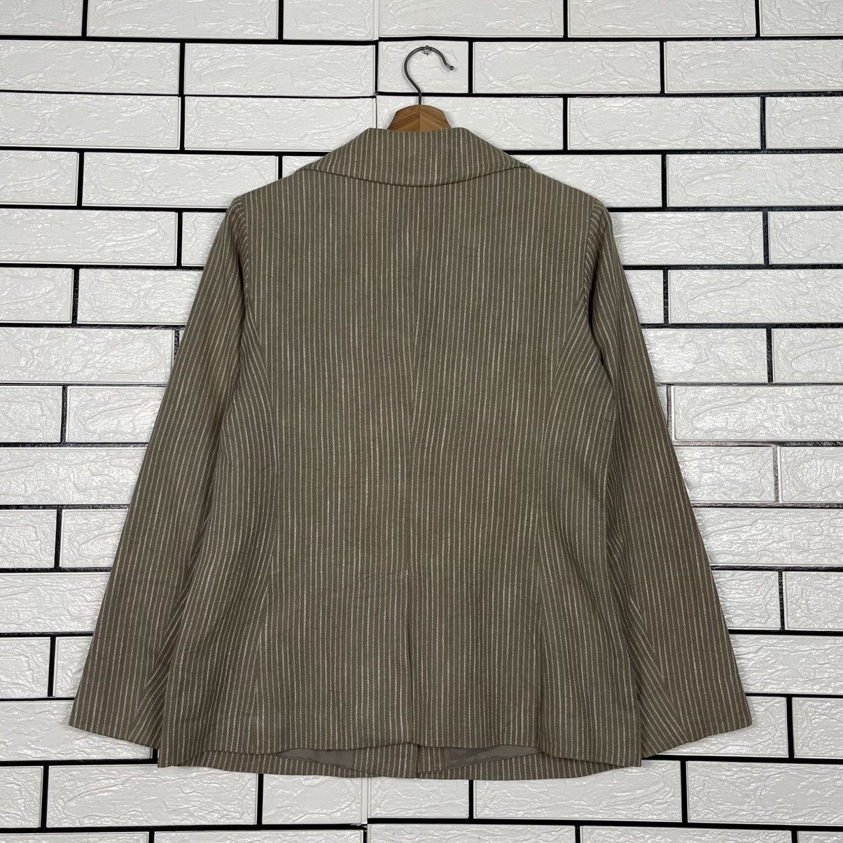 agnes b. Agnes B Stripe Women Jacket Size M / US 6-8 / IT 42-44 - 7 Thumbnail