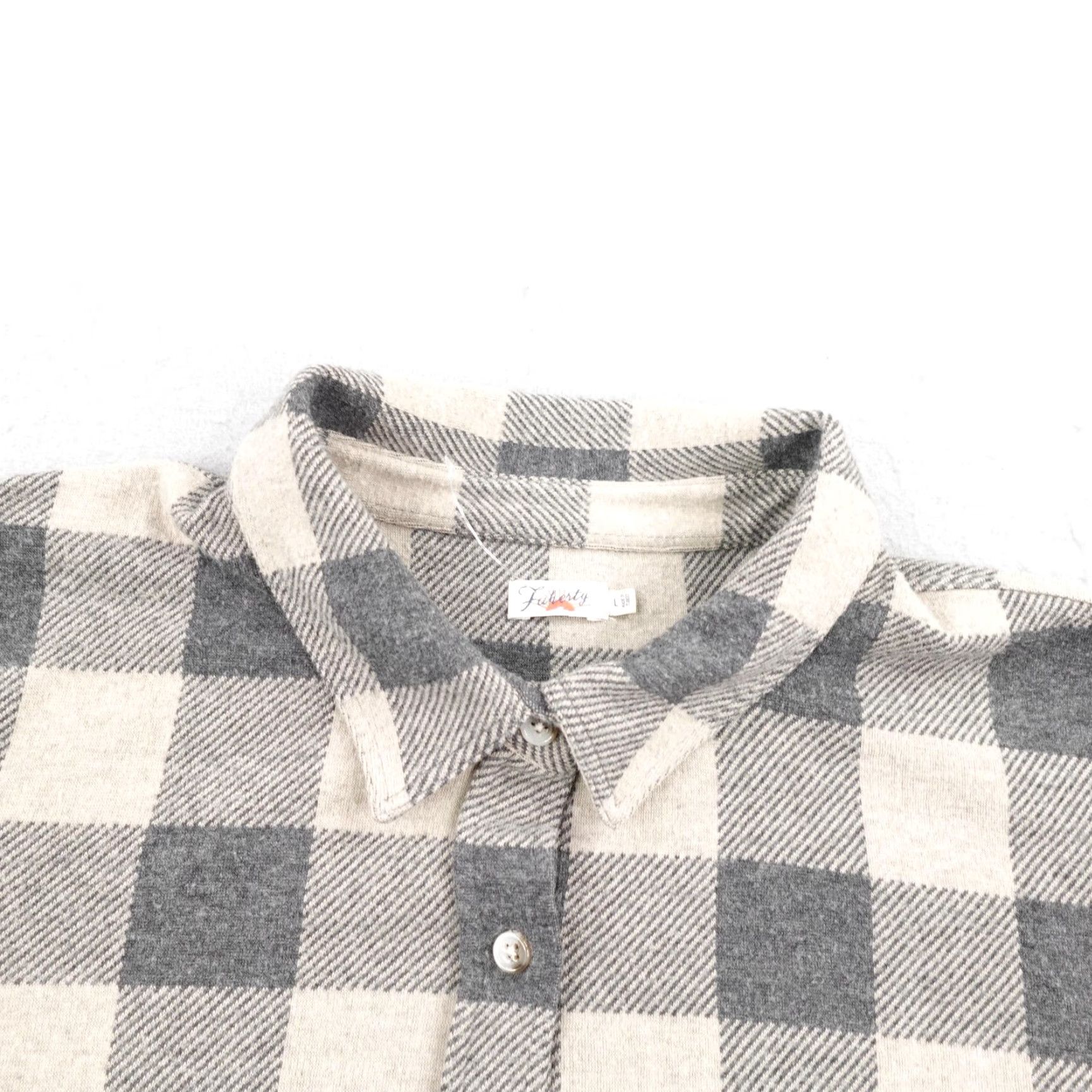 Faherty Faherty Legend Sweater Shirt Womens Plaid Flannel Top Button-Up Button Pocket Casual Size L / US 10 / IT 46 - 2 Thumbnail