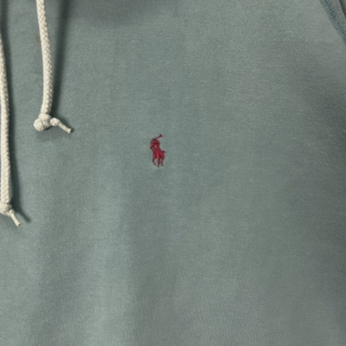 Polo Ralph Lauren Polo by Ralph Lauren Sage Green Hoodie 100% Cotton Size L Size US L / EU 52-54 / 3 - 3 Thumbnail