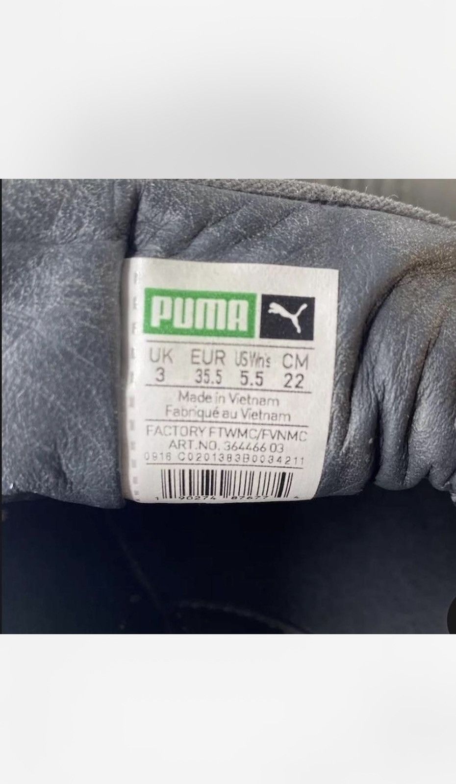 Fenty × Puma Fenty X Puma Velvet Creeper Size US 5.5 / IT 35.5 - 5 Thumbnail