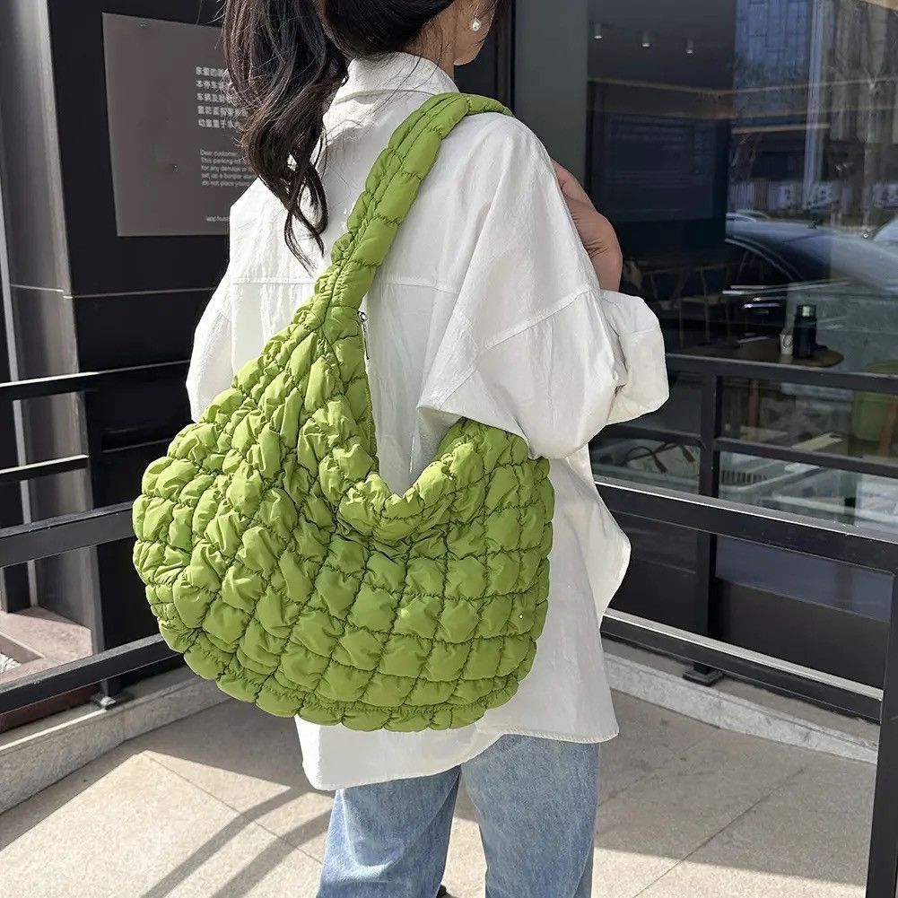 Other Y2k shoulder down shopper bag designer tote bag with ruffles Size ONE SIZE - 3 Thumbnail
